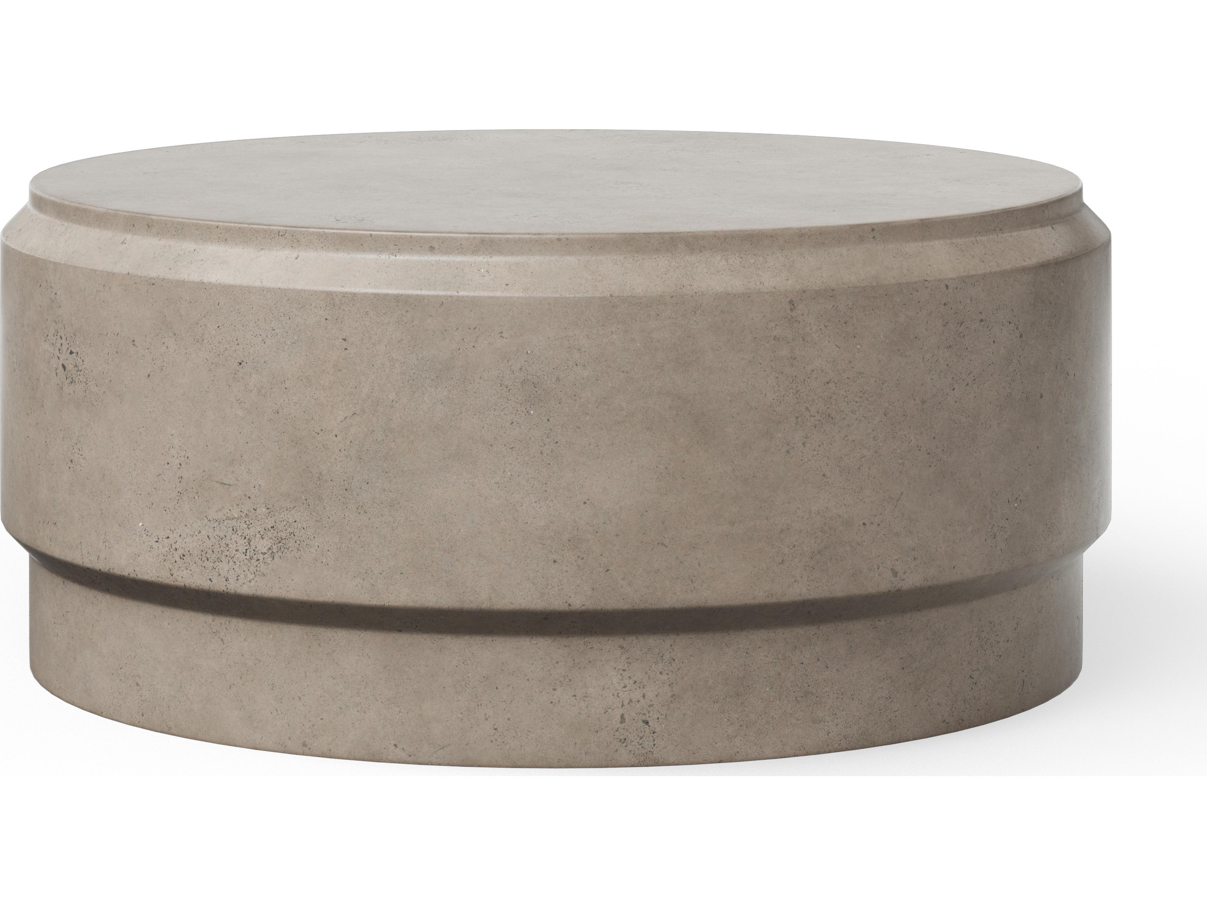 Urbia Mixx Round Concrete Dark Grey Coffee Table