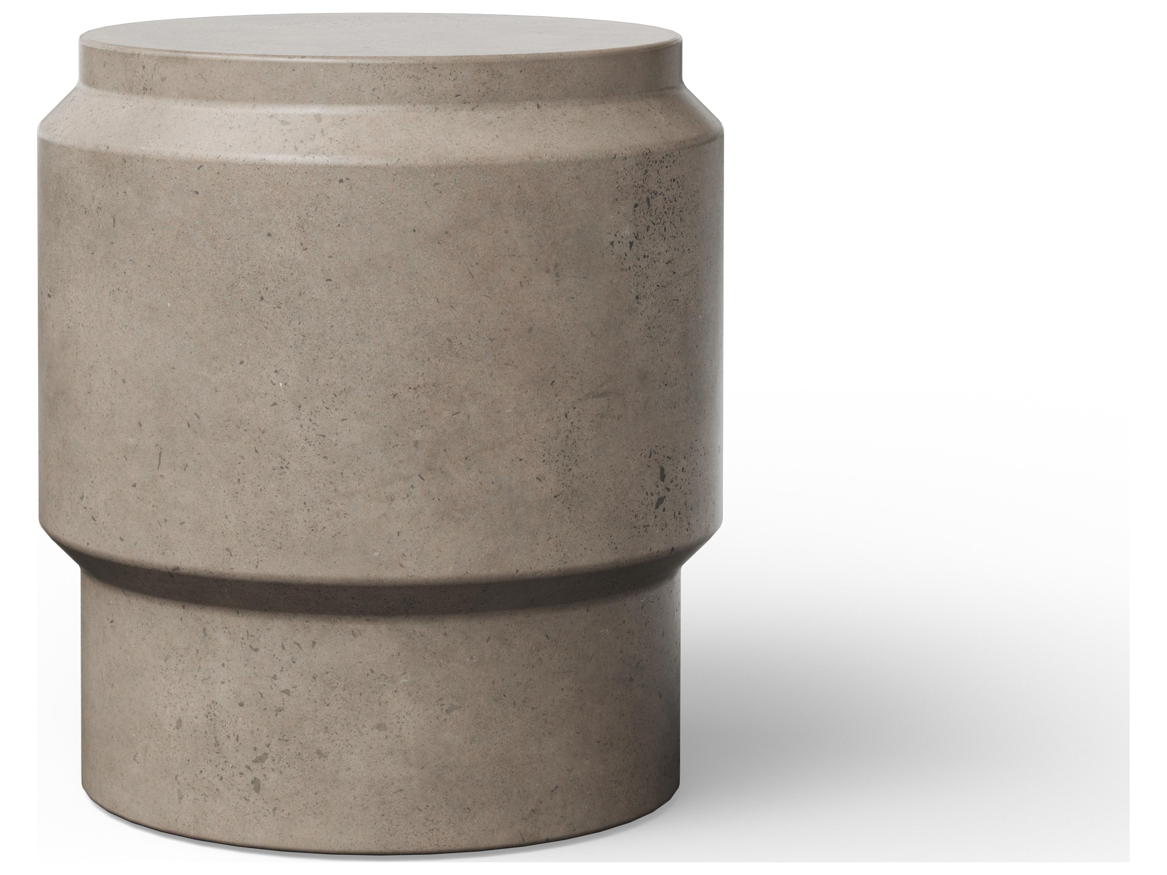 Urbia Mixx Concrete Dark Grey Accent Barrel Stool