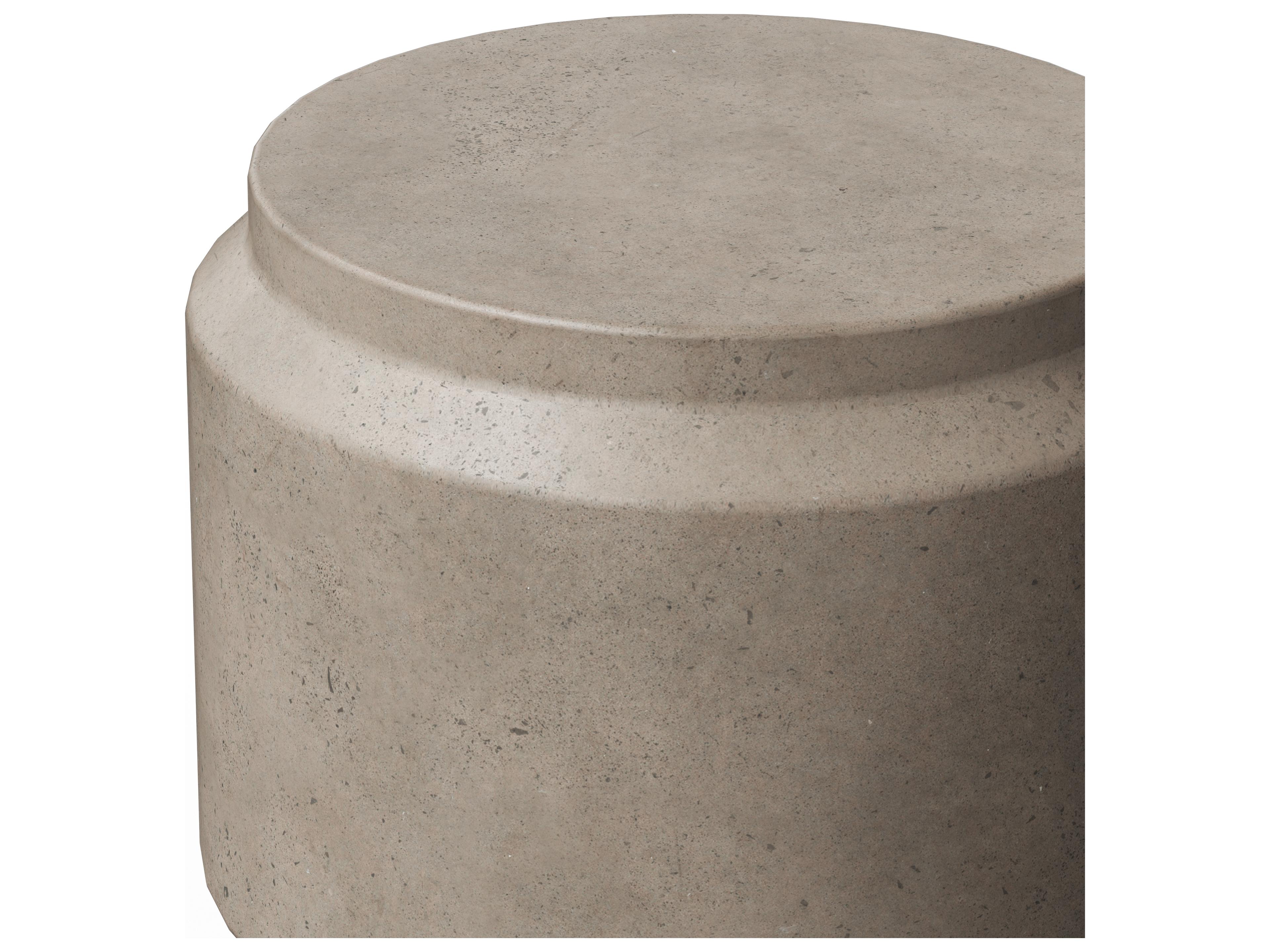 Urbia Mixx Concrete Dark Grey Accent Barrel Stool