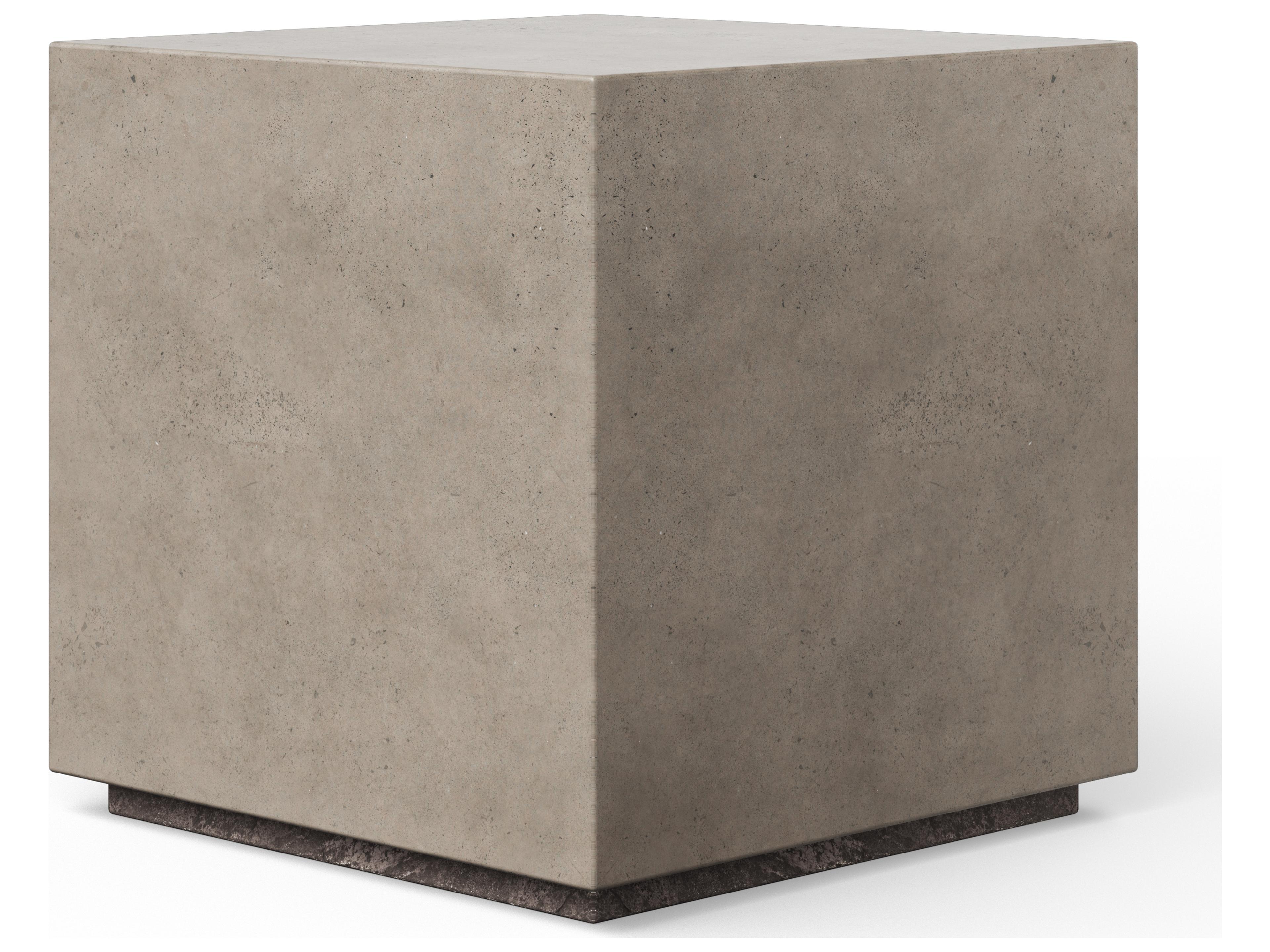 Urbia Bloc Square Concrete End Table