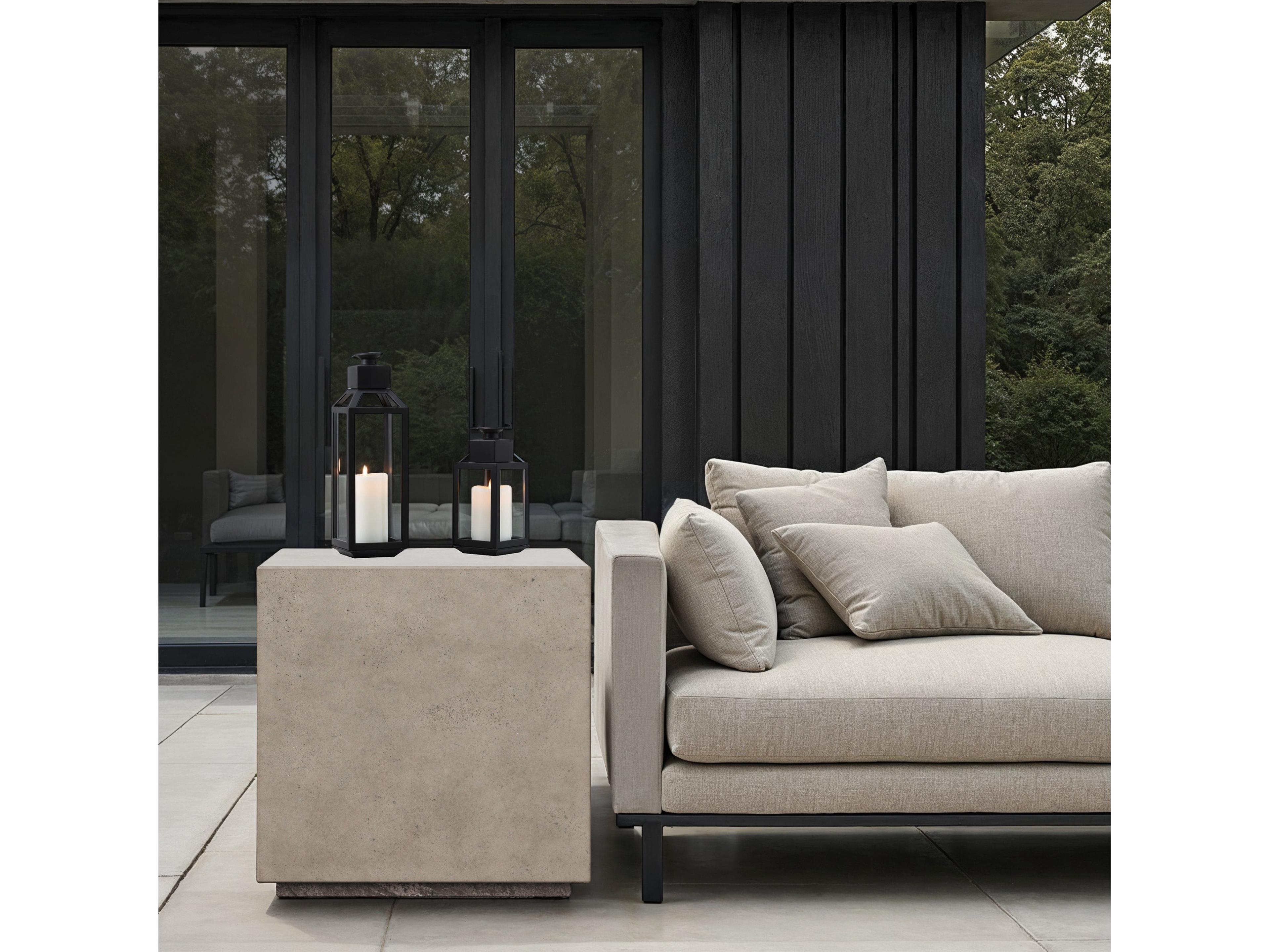 Urbia Bloc Square Concrete End Table