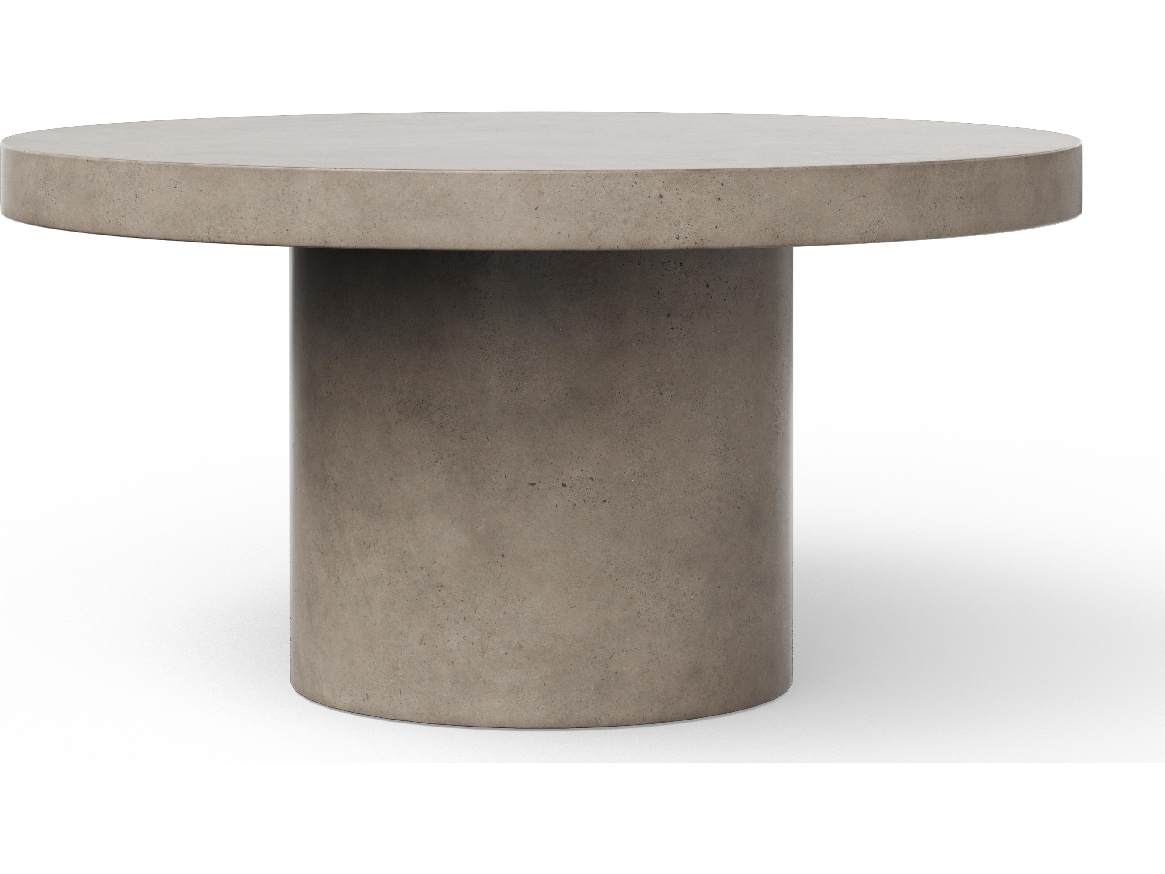 Urbia Mixx Circa Round Stone Dark Grey Dining Table