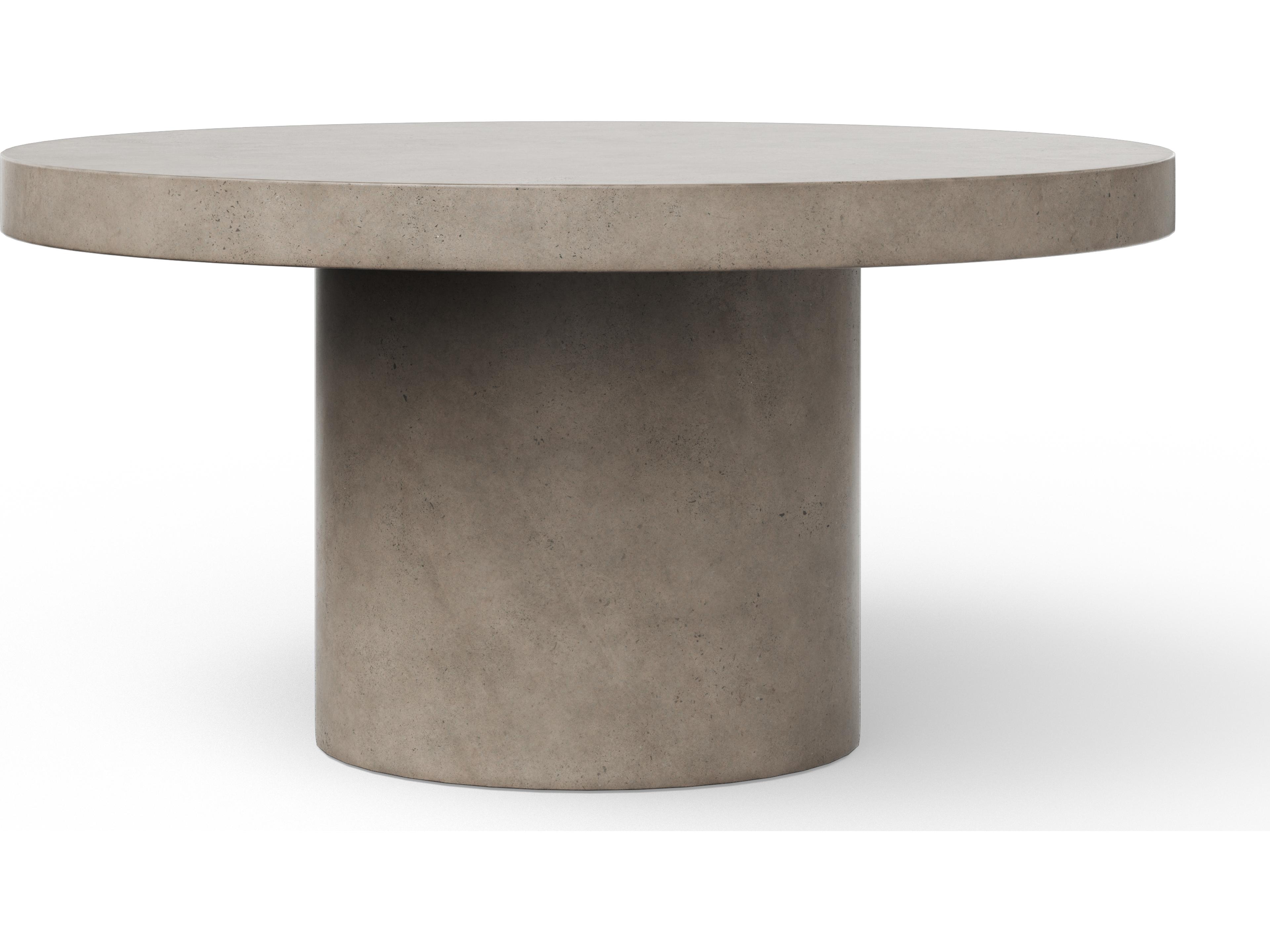 Urbia Mixx Circa Round Stone Dark Grey Dining Table