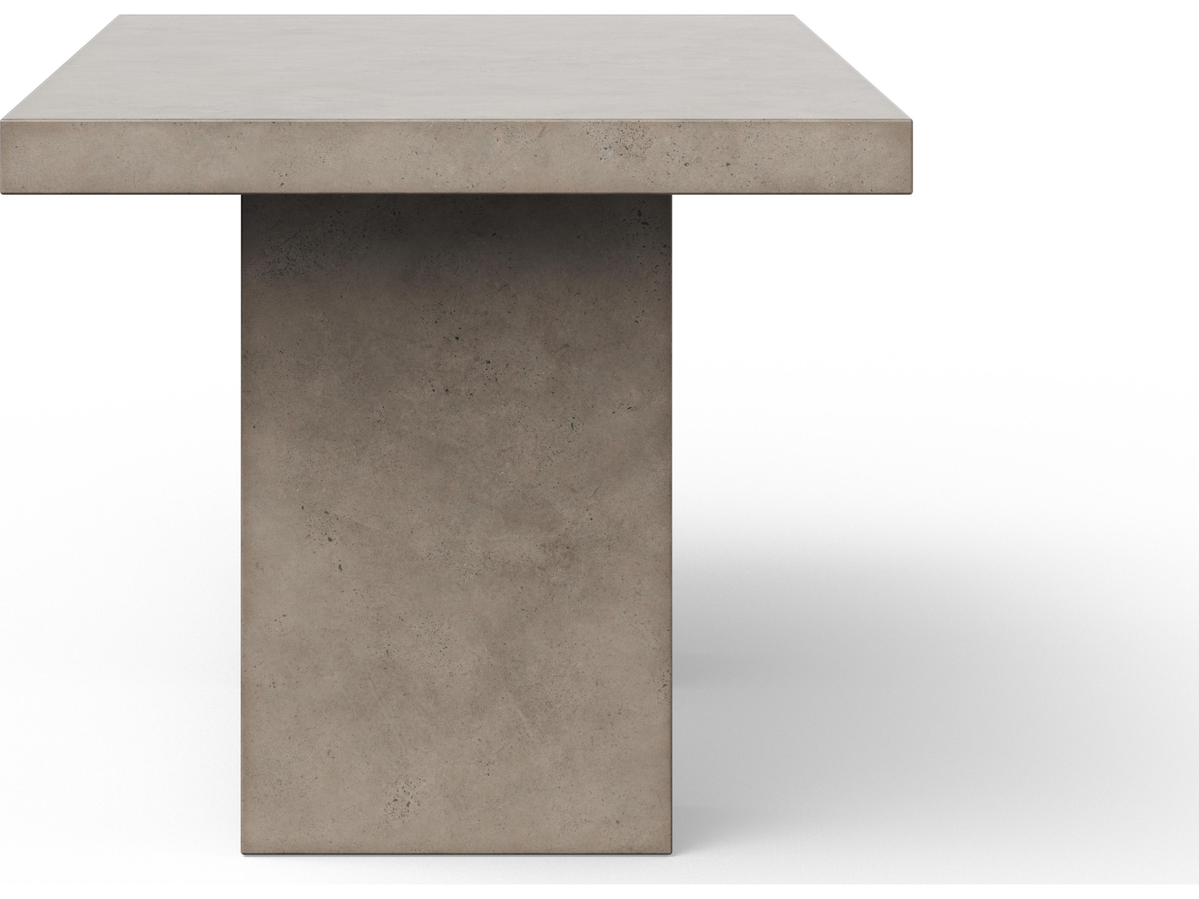 Urbia Mixx Rectangular Concrete Elcor Bar Table