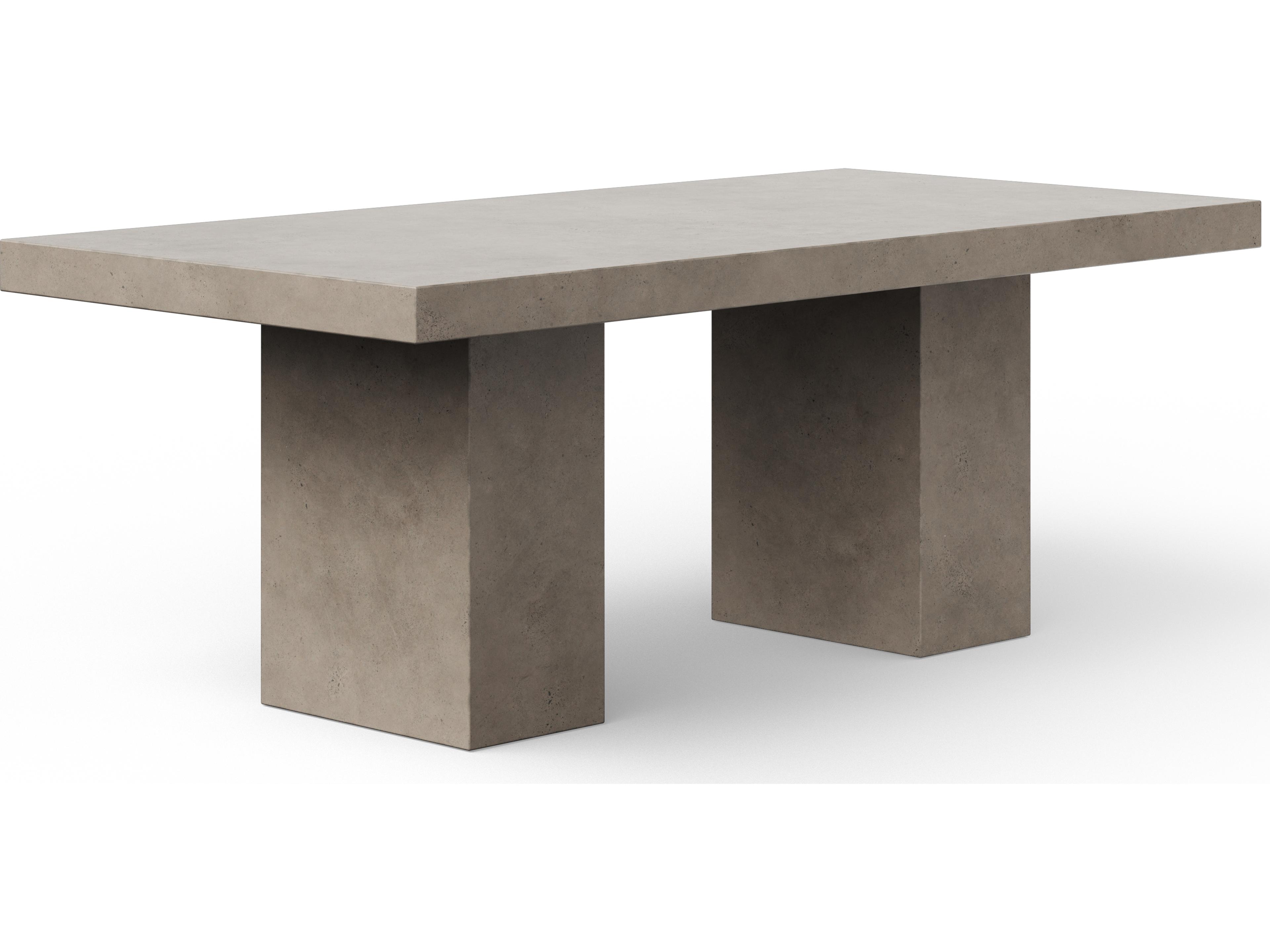 Urbia Mixx Elcor Concrete Counter Height Dining Table Dark Grey