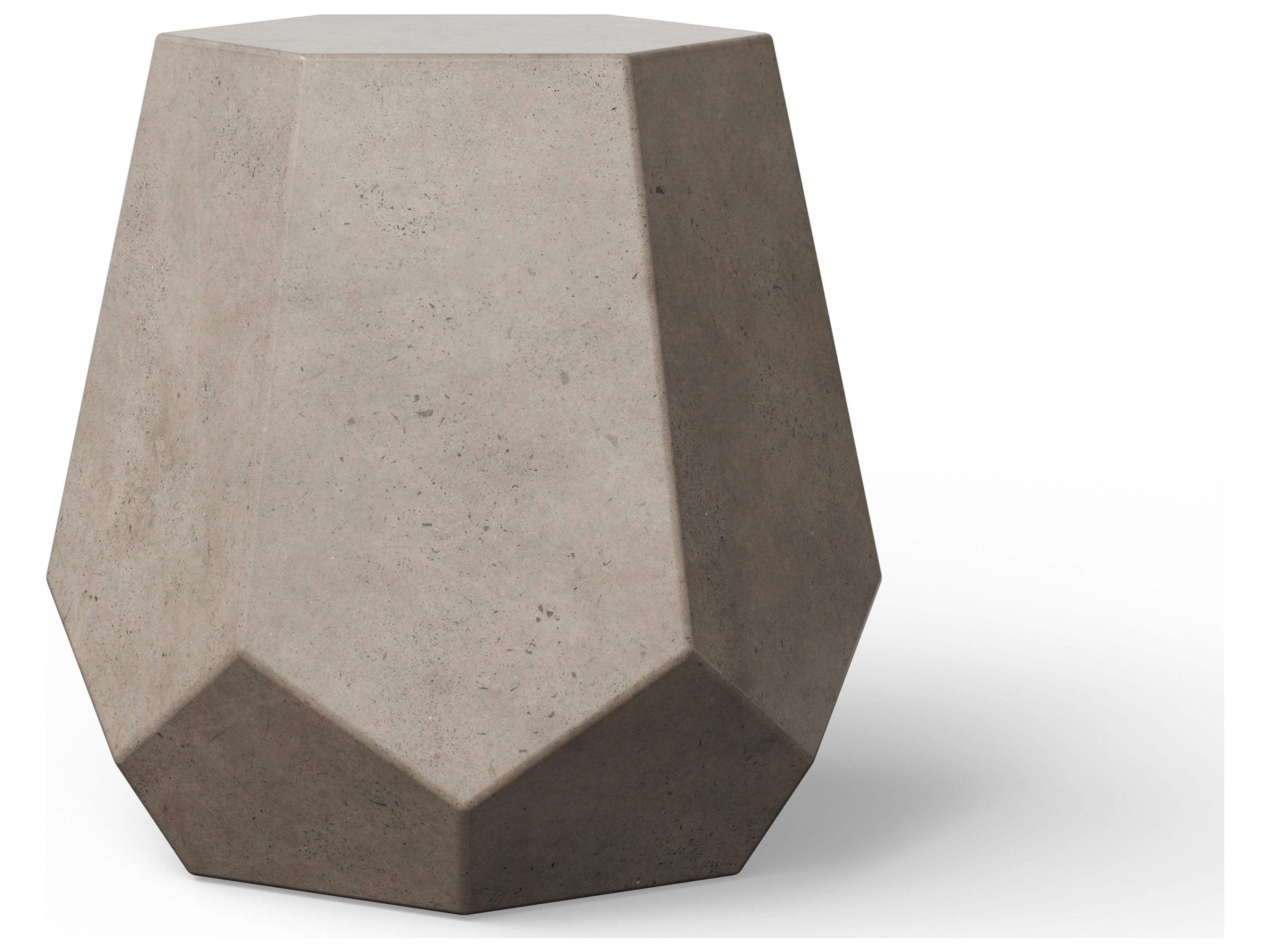Facet Stool Mixx Geometric Accent Table