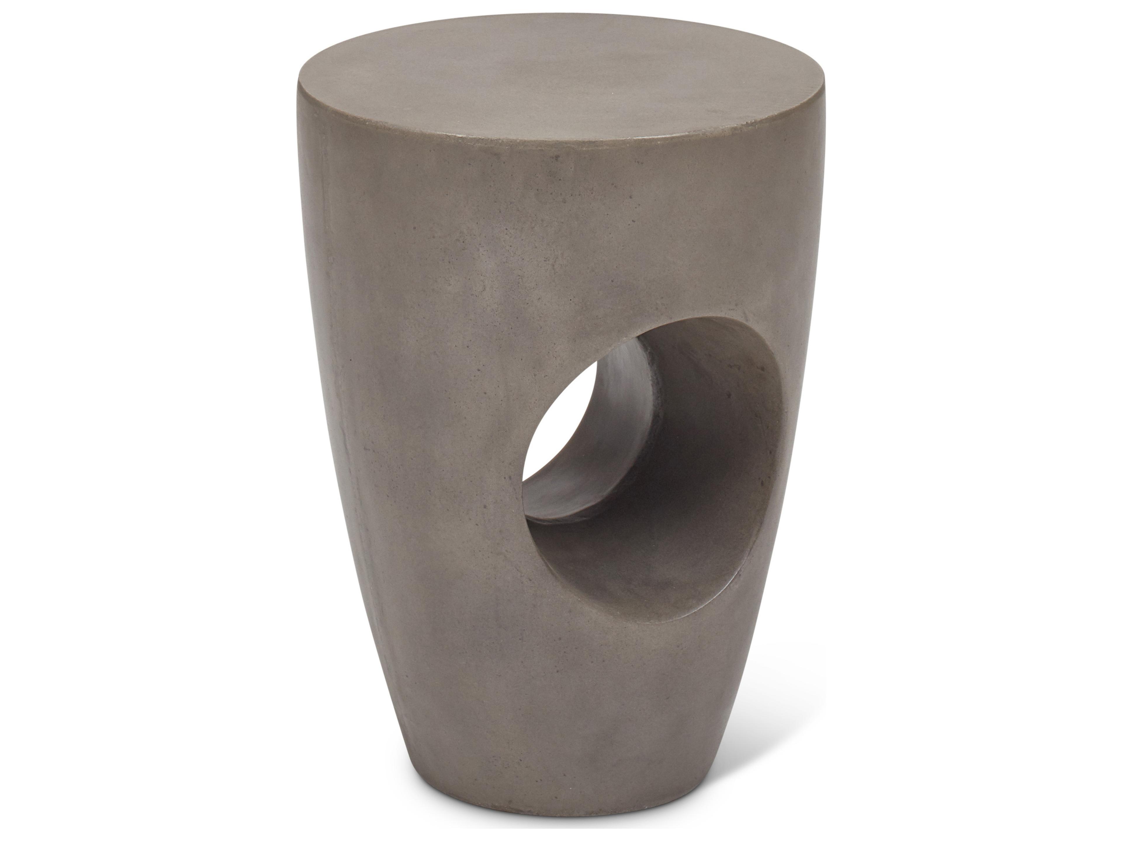Urbia Mixx Concrete Hayden Stool Dark Grey