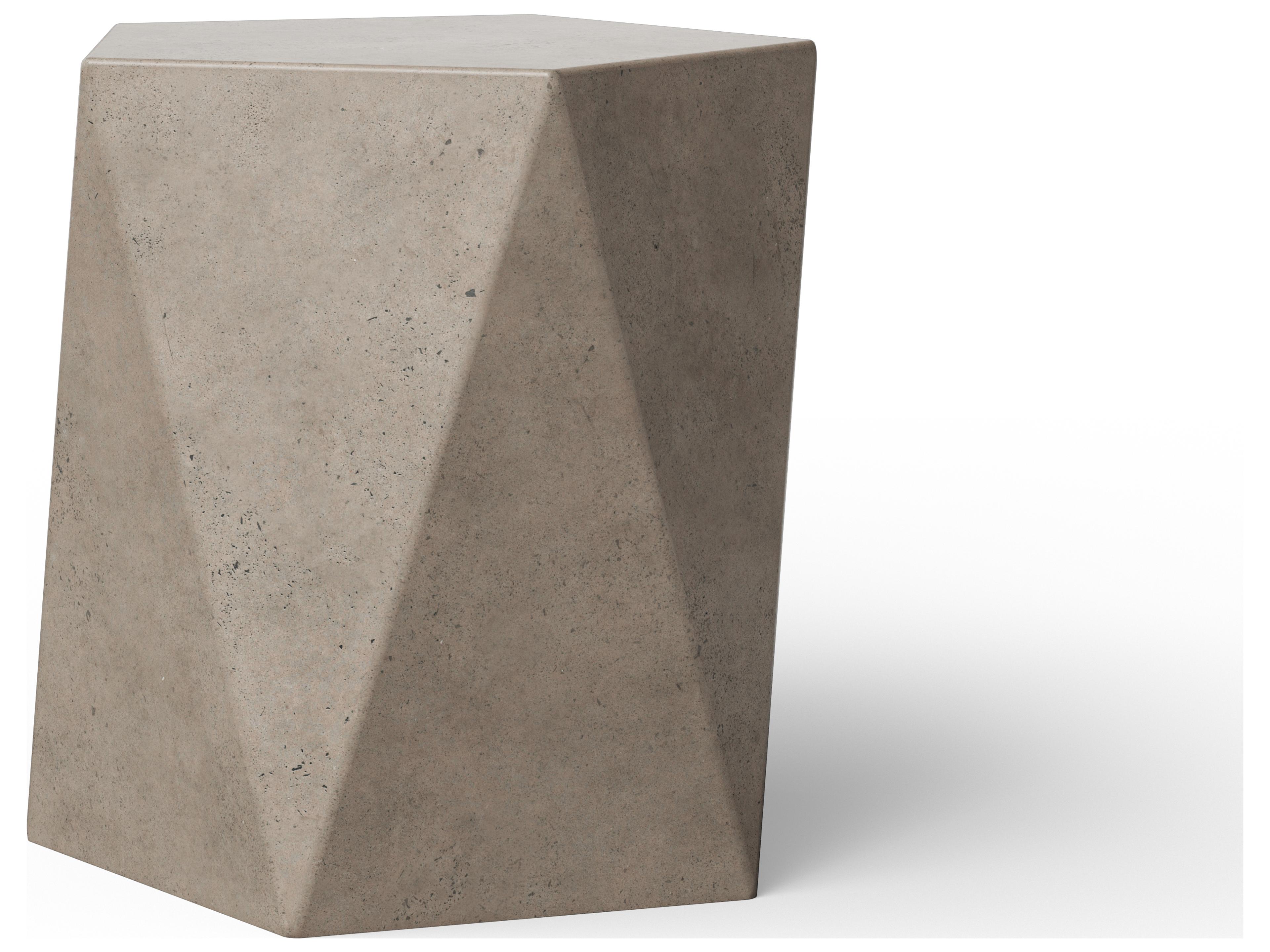 Urbia Mixx Concrete Kelson Stool Dark Grey