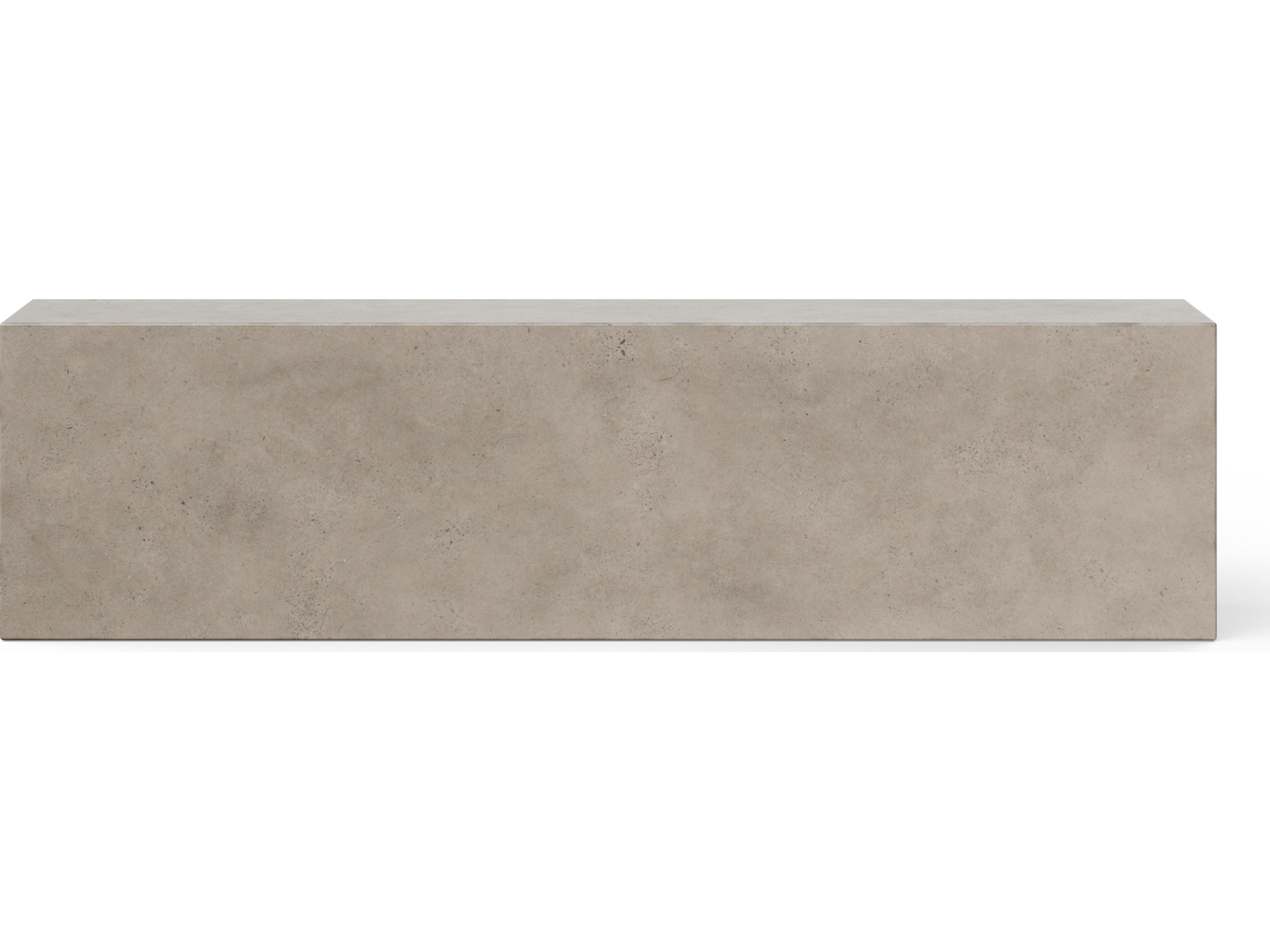 Una Concrete Bench Mixx Collection Indoor Outdoor