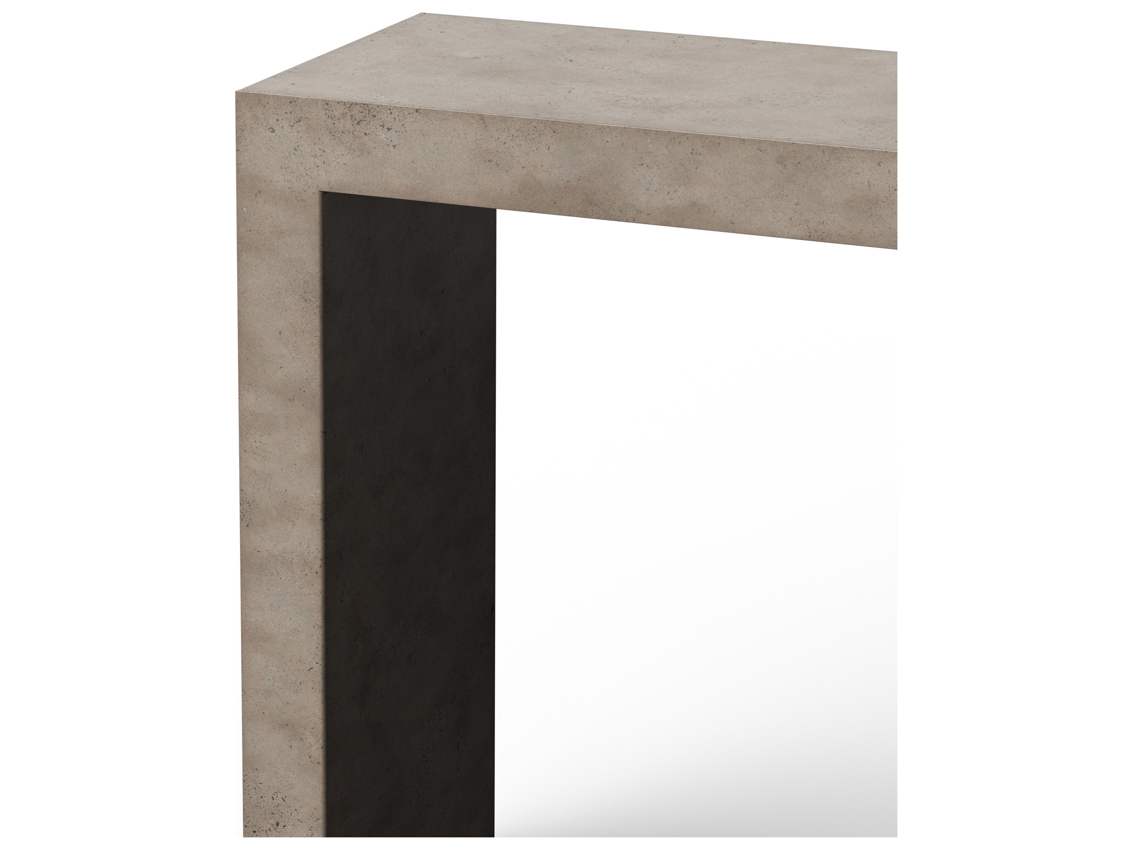 Urbia You Rectangular Concrete Console Table