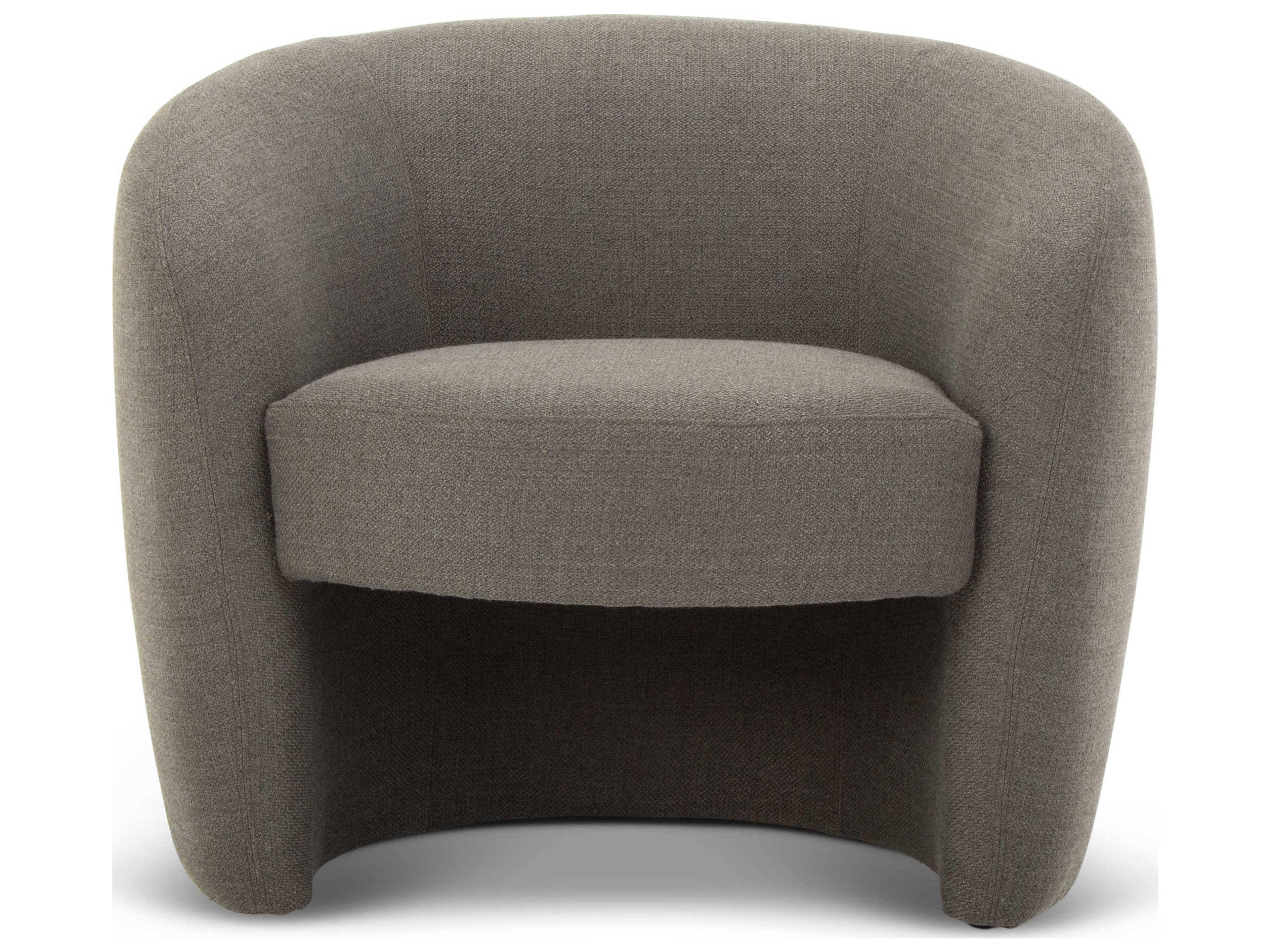 Urbia Metro Brown Fabric Accent Chair