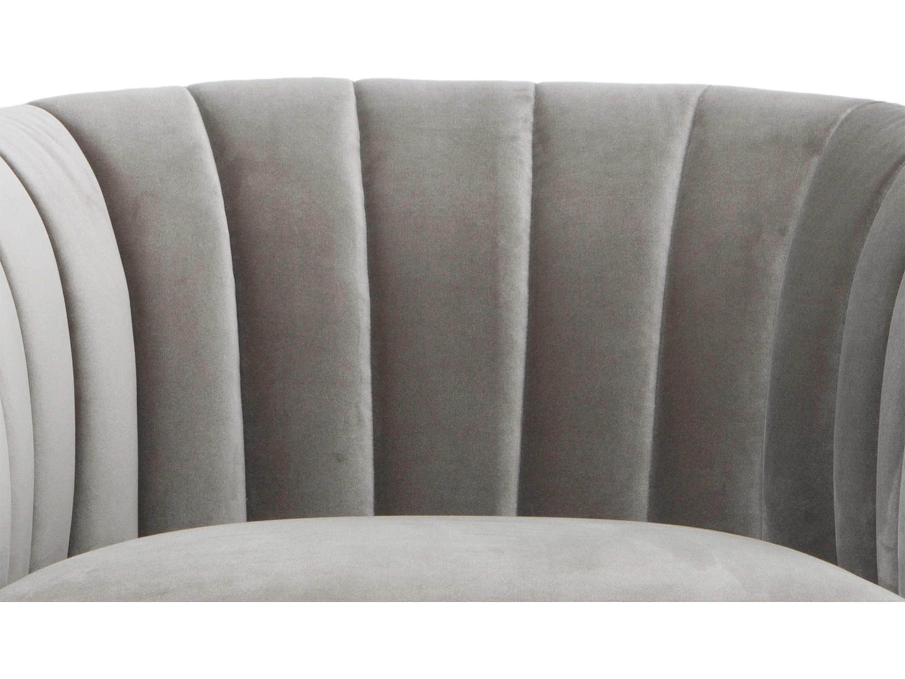 Urbia Metro Gray Fabric Accent Chair