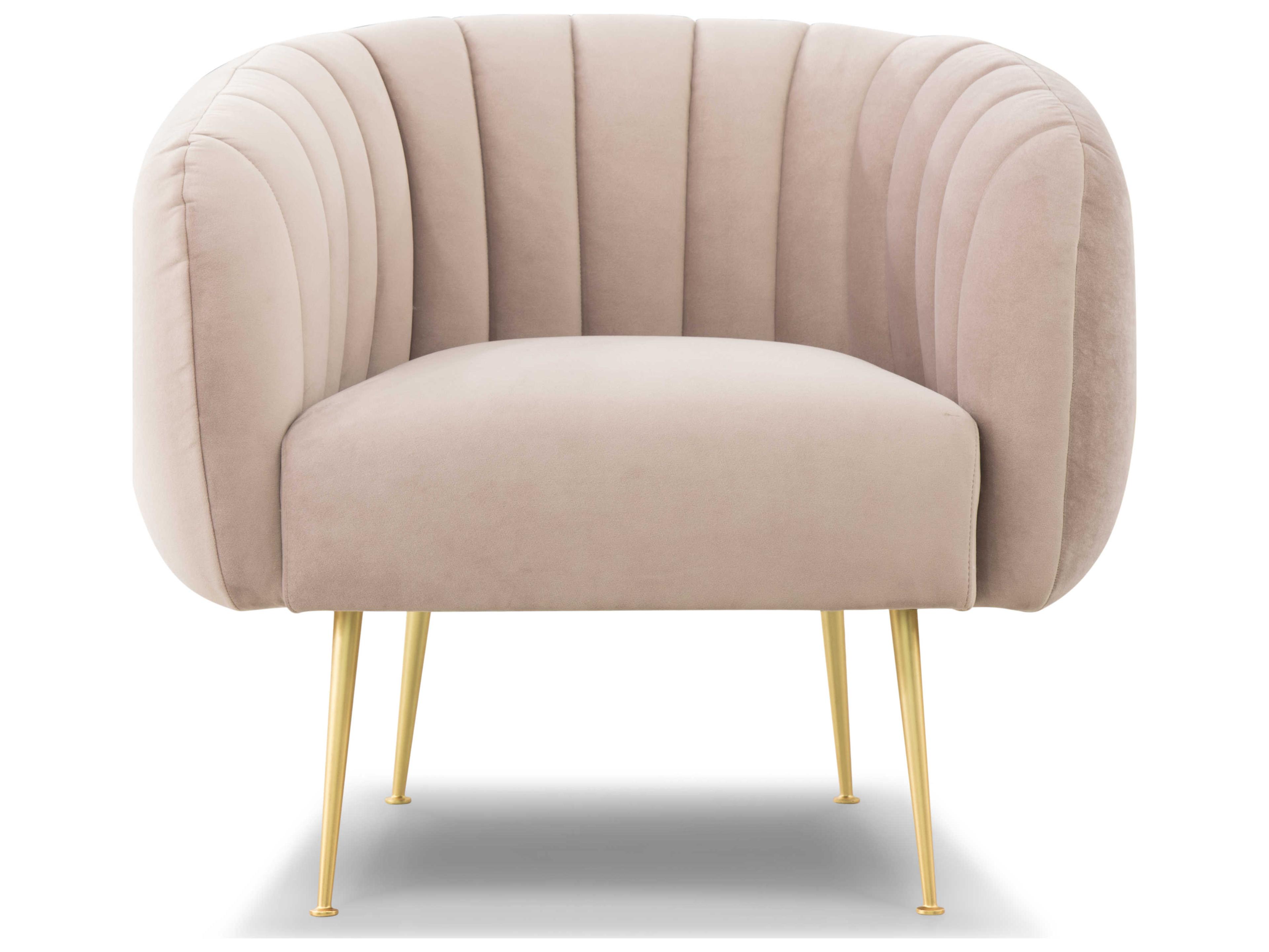 Urbia Metro Pink Fabric Accent Chair
