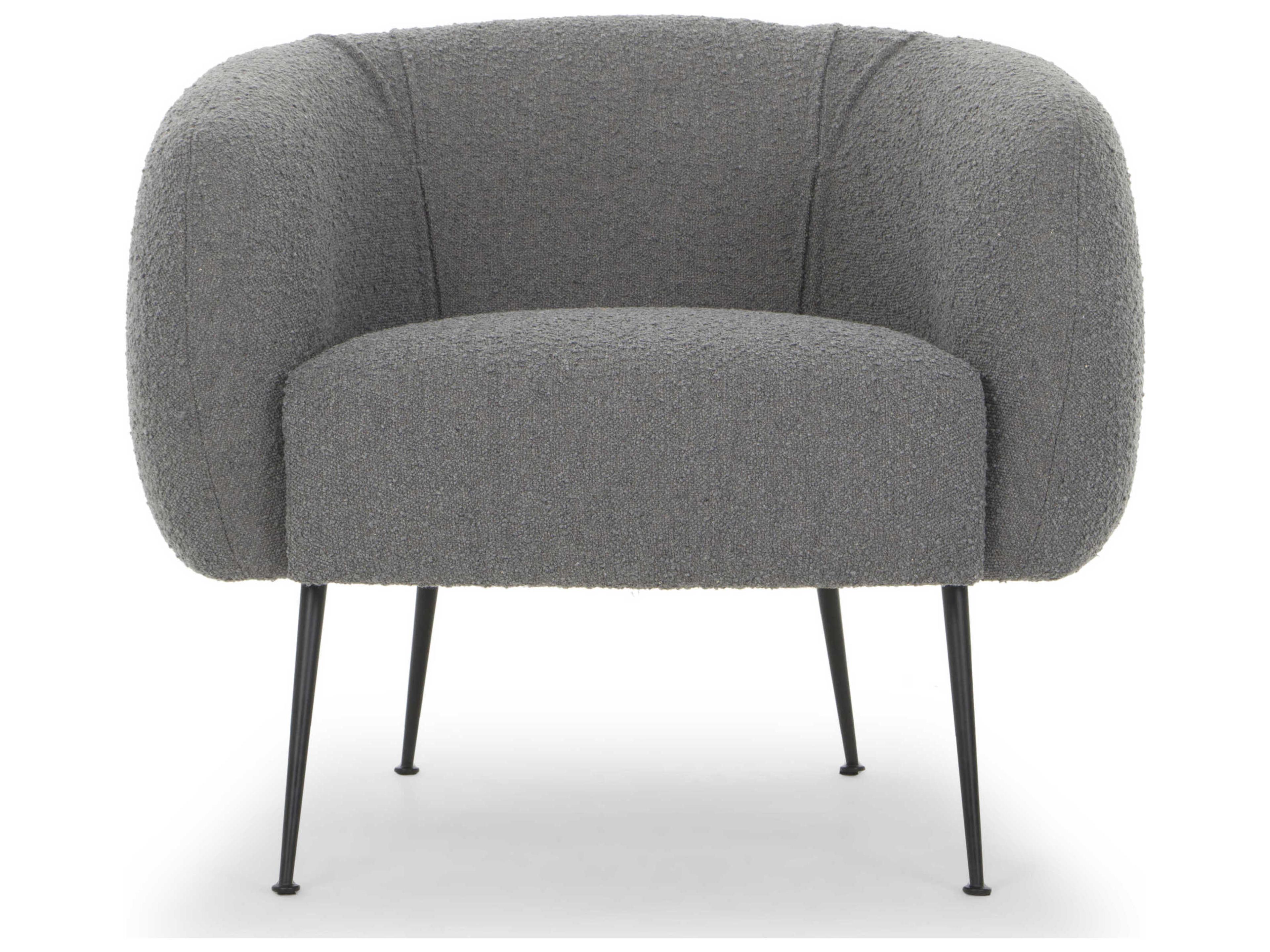 Urbia Metro Gray Fabric Accent Chair