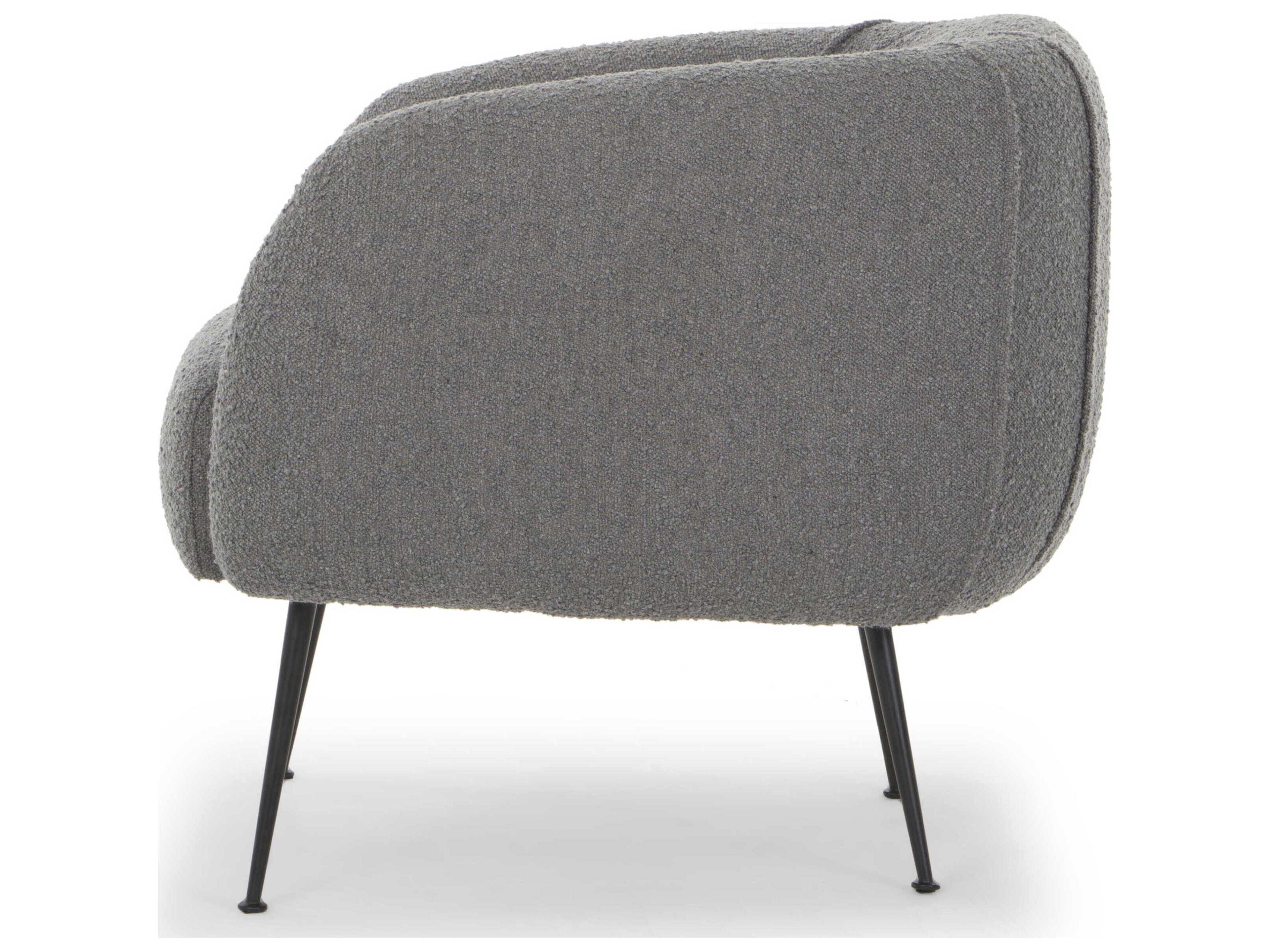 Urbia Metro Gray Fabric Accent Chair