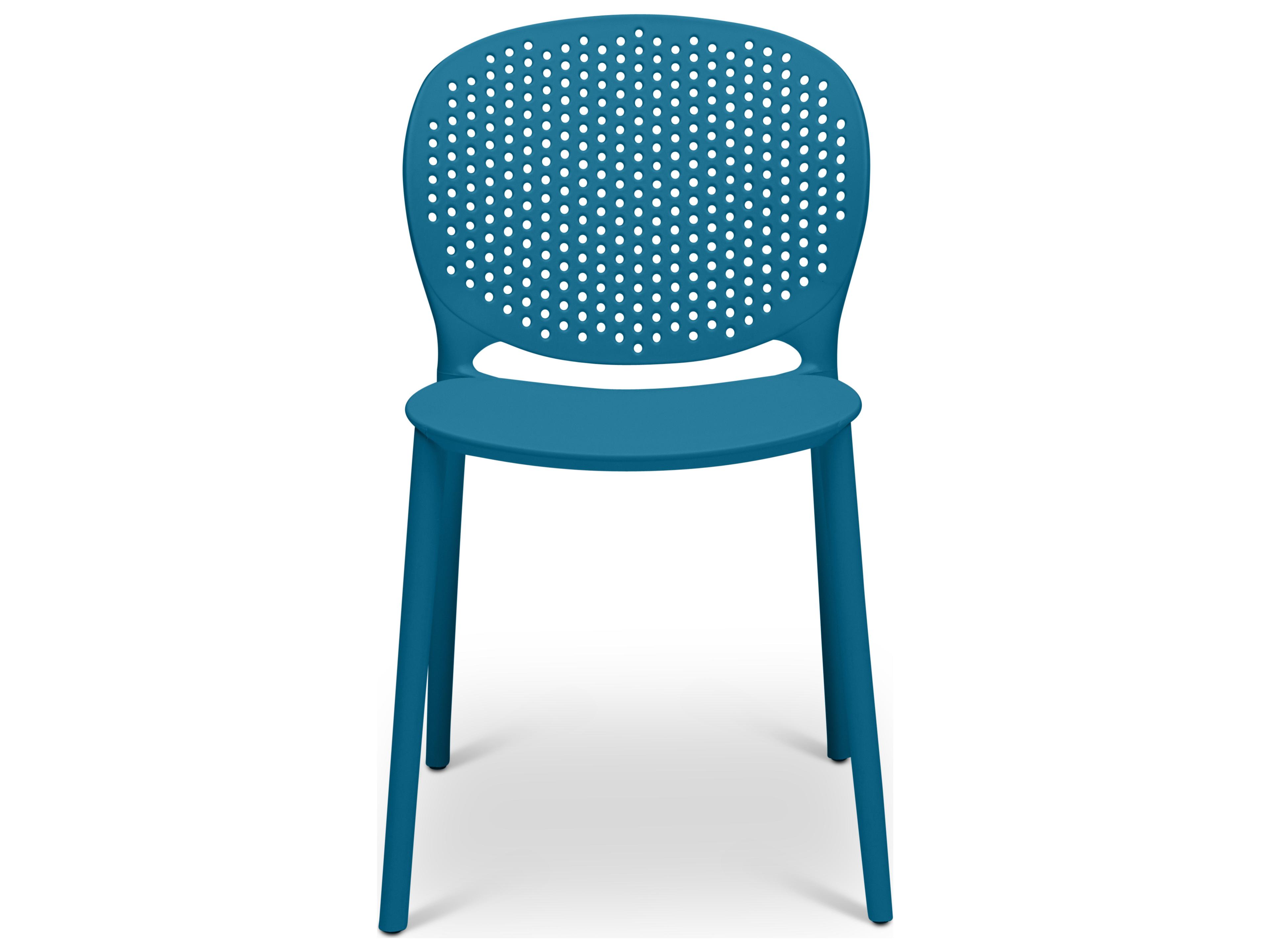 Urbia Outdoor Metro Teal Green Polypropylene Dining Chair