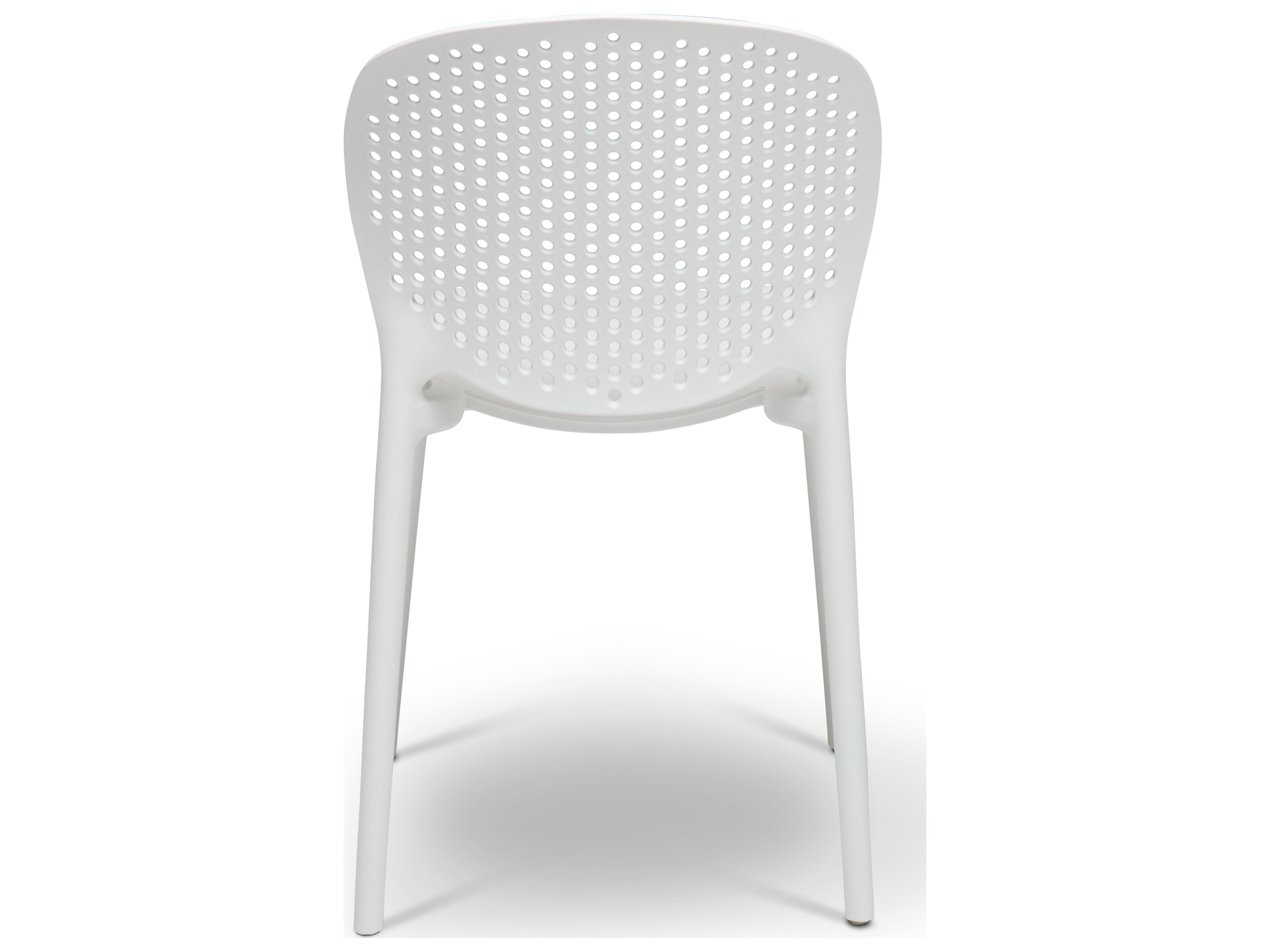 Urbia Outdoor Metro Bailey White Polypropylene Dining Chair