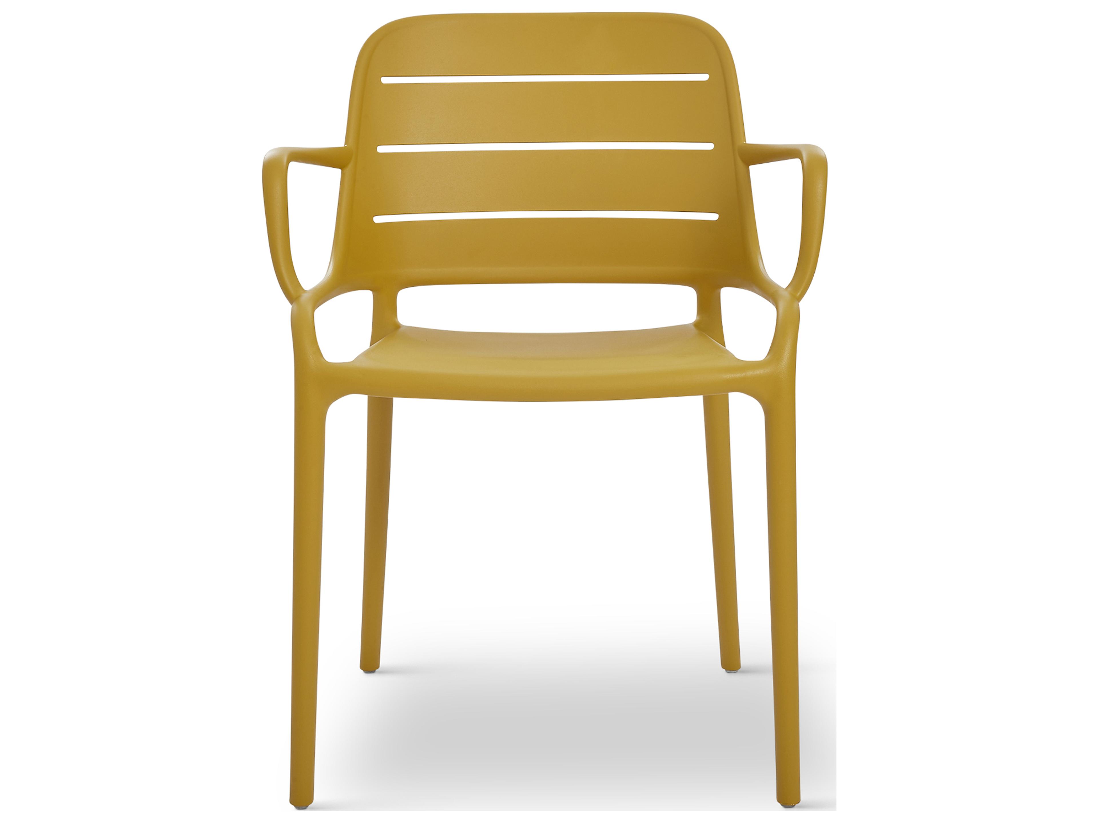 Urbia Outdoor Jasper Ginger Polypropylene Dining Chair Set of 4