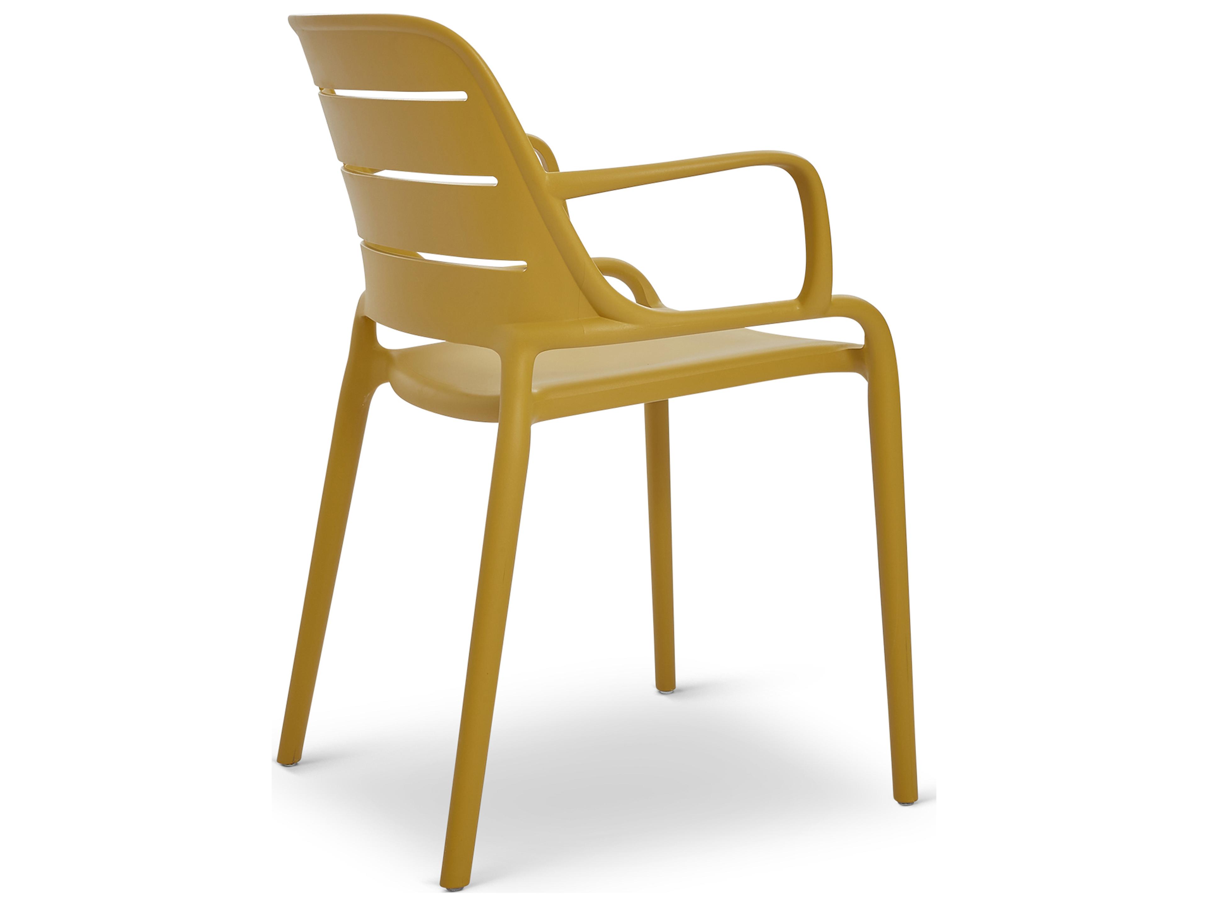 Urbia Outdoor Jasper Ginger Polypropylene Dining Chair Set of 4