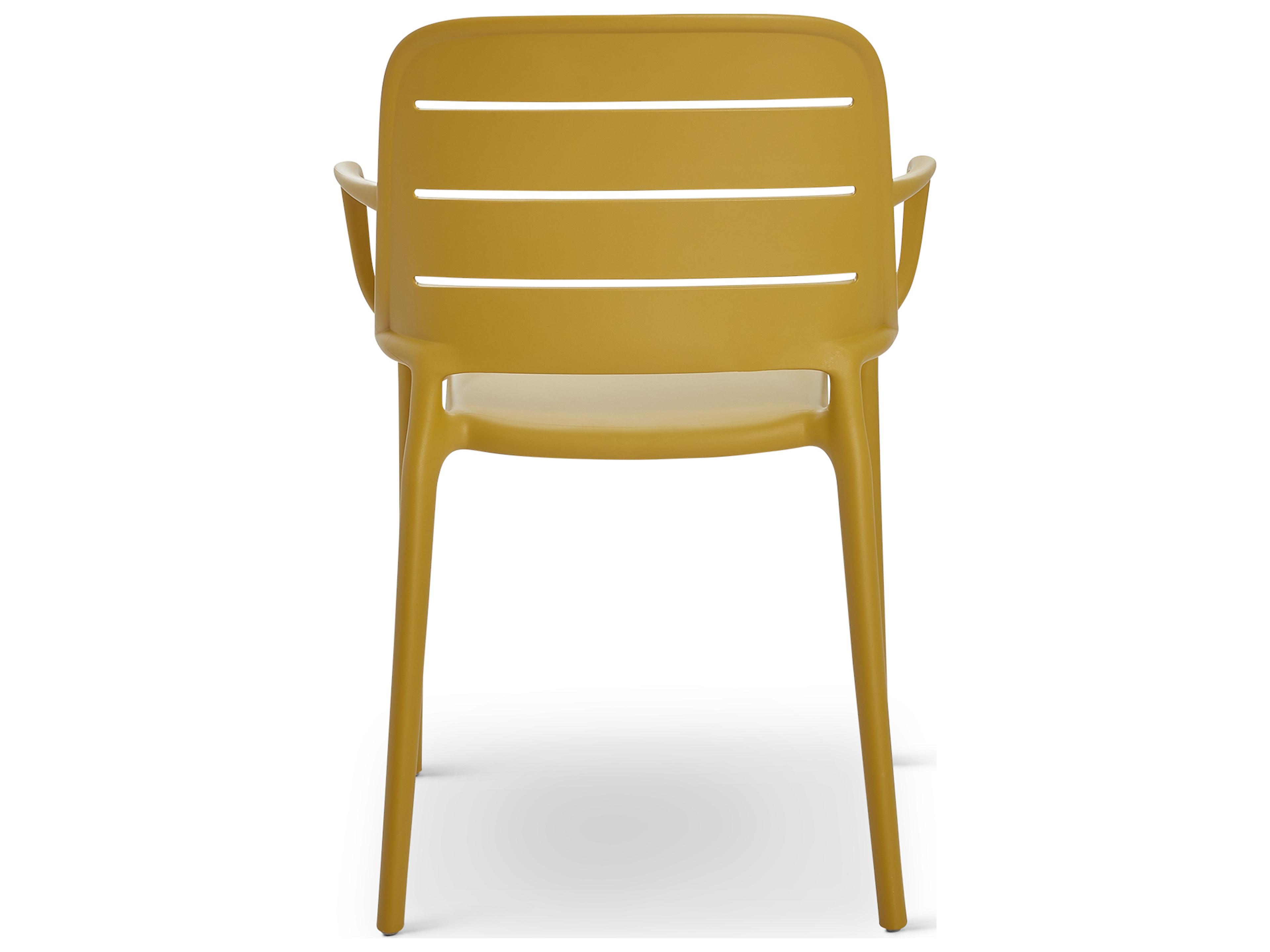 Urbia Outdoor Jasper Ginger Polypropylene Dining Chair Set of 4