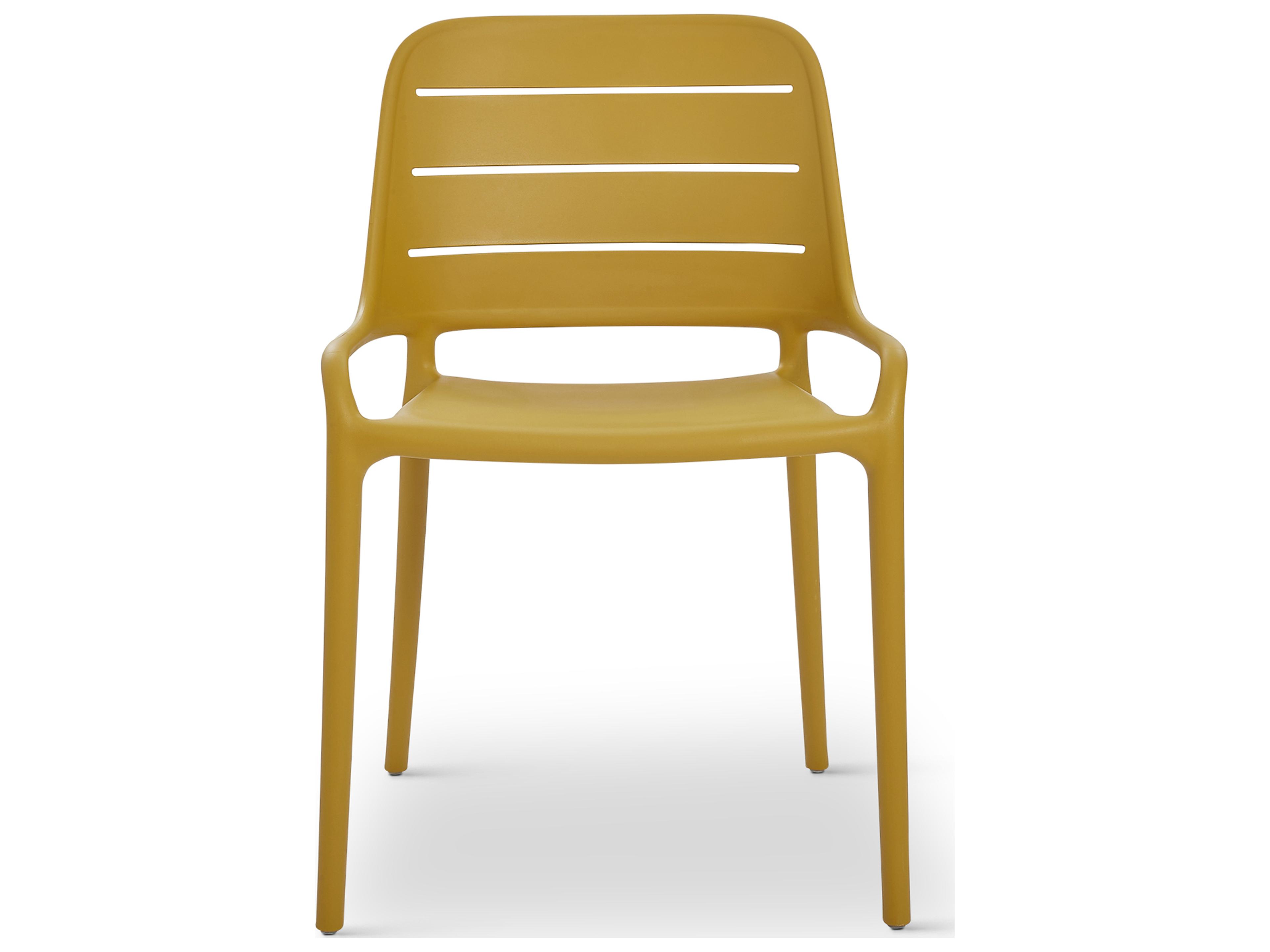 Urbia Outdoor Jasper Ginger Polypropylene Dining Chair Set of 4