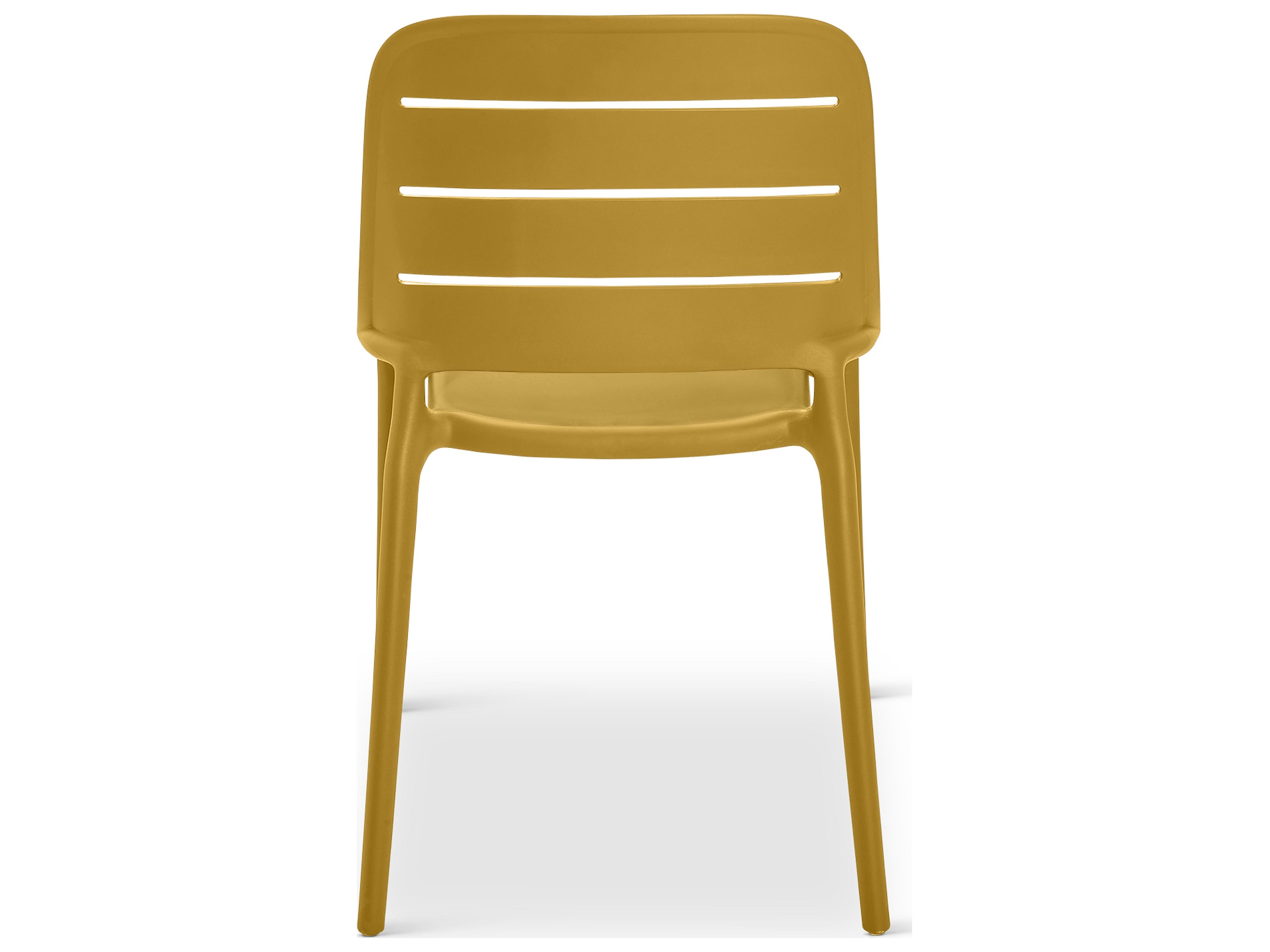 Urbia Outdoor Jasper Ginger Polypropylene Dining Chair Set of 4