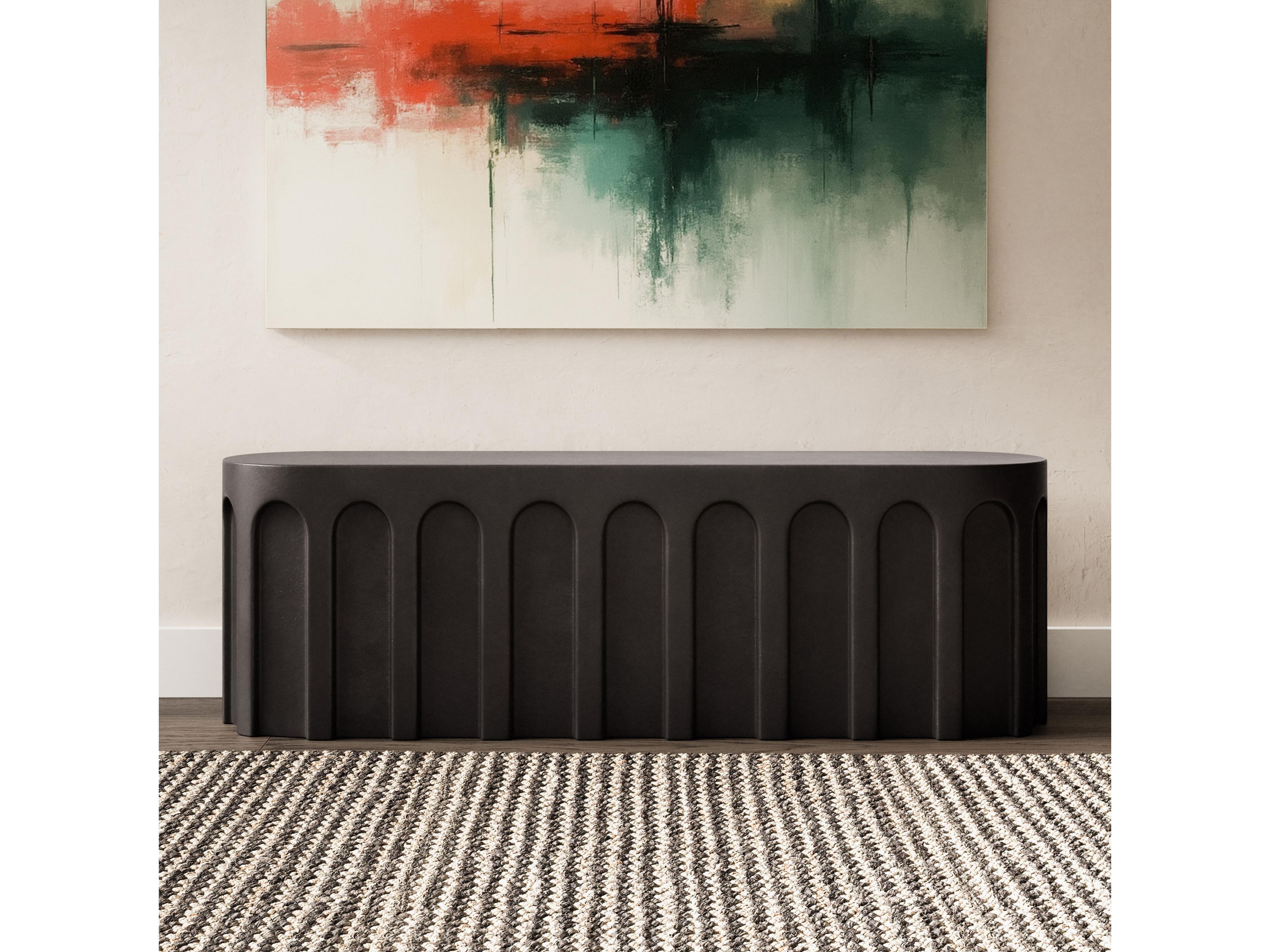 Urbia Outdoor Mixx Lava Concrete Bench