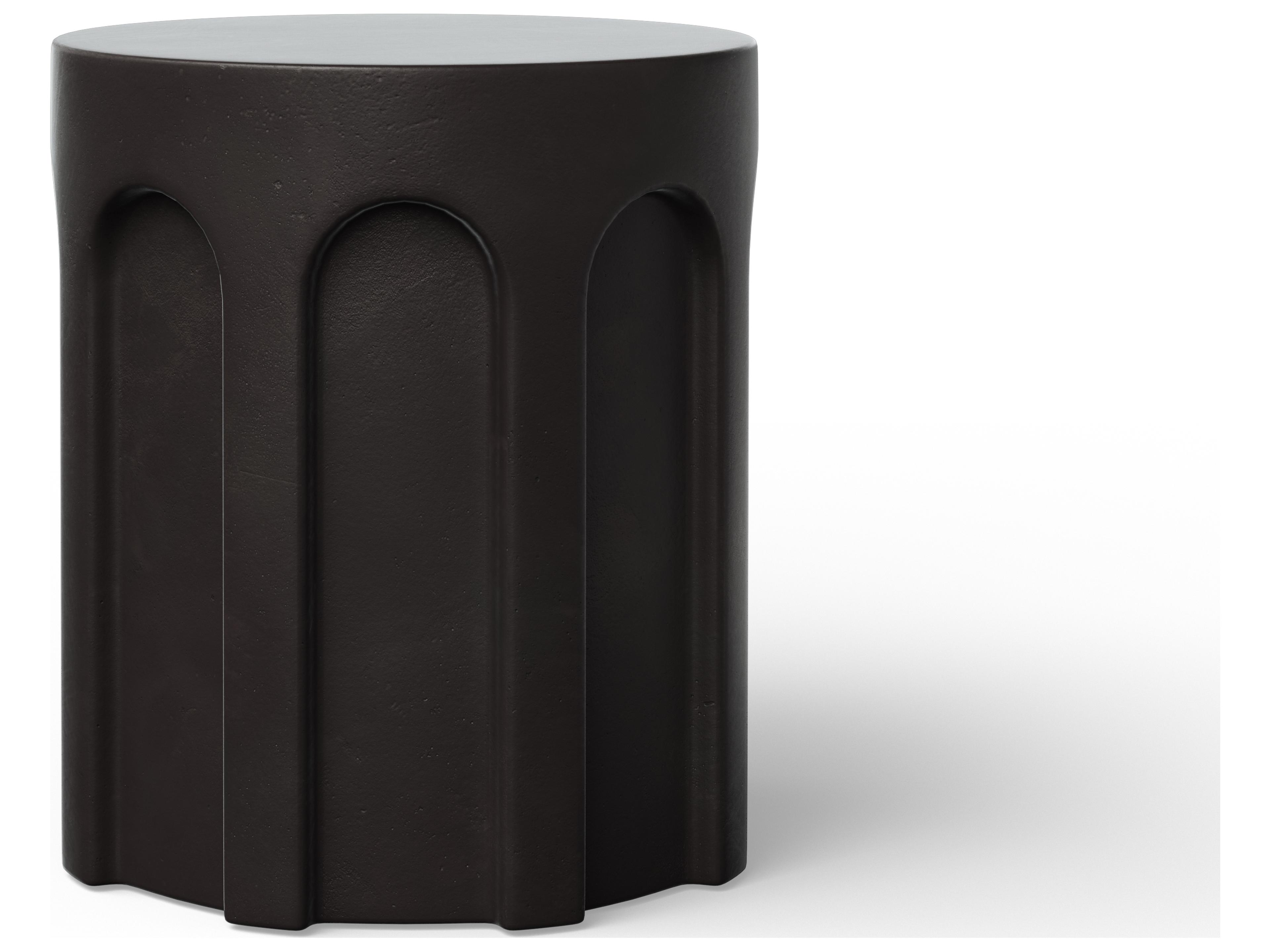 Urbia Outdoor Mixx Lava Concrete Garden Stool