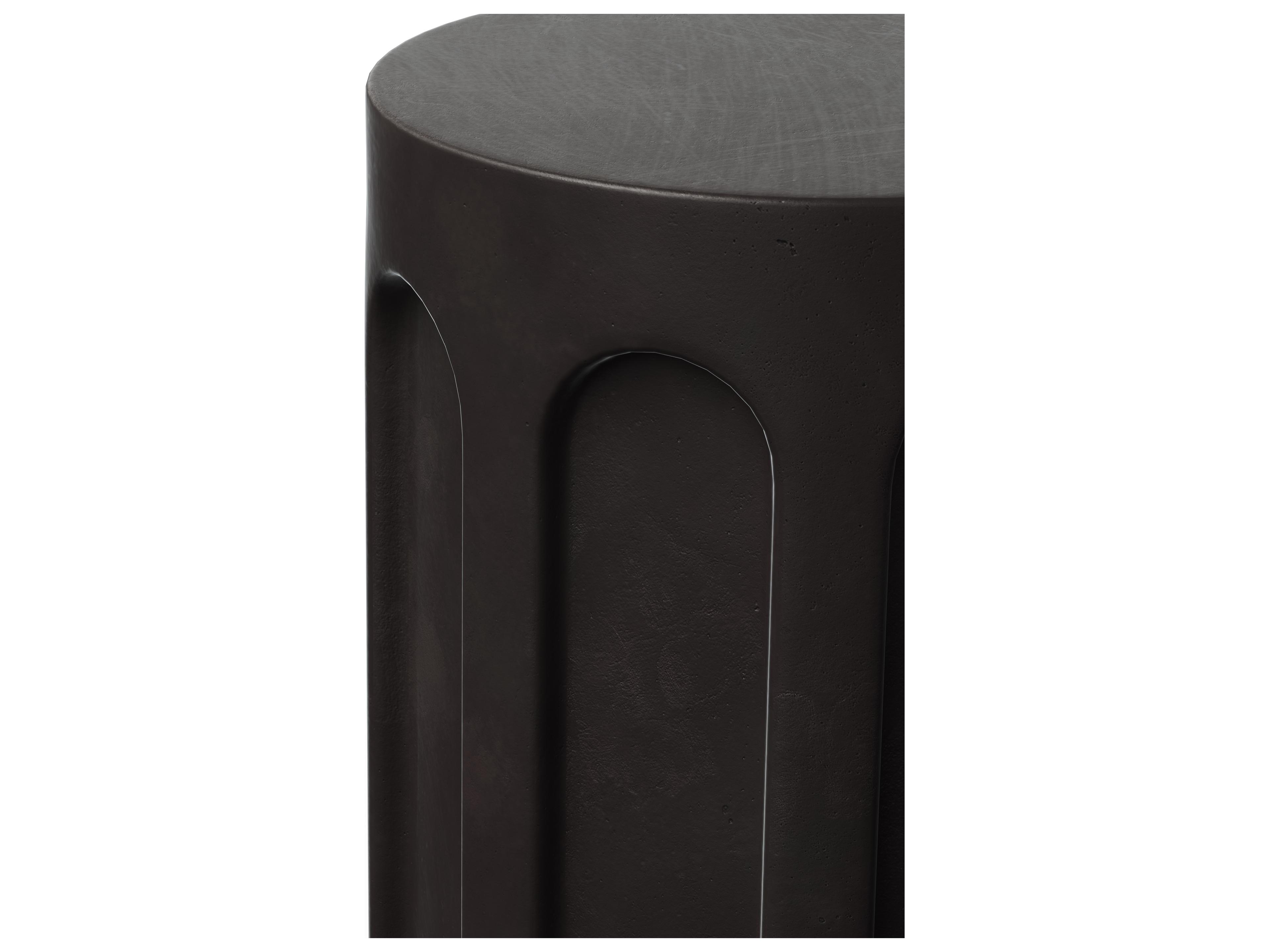 Urbia Outdoor Mixx Lava Concrete Garden Stool