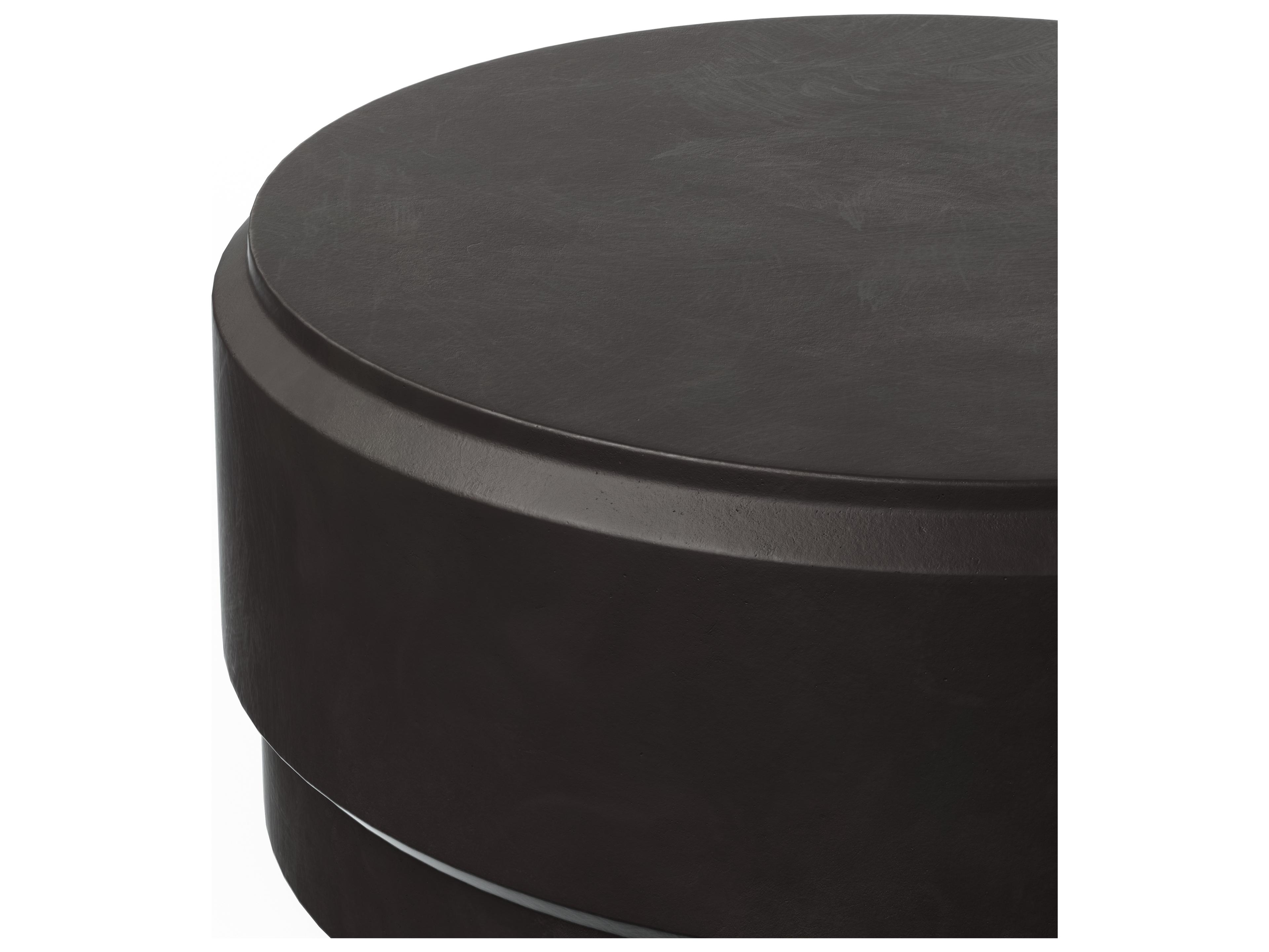 Urbia Outdoor Mixx Lava Concrete Round Coffee Table