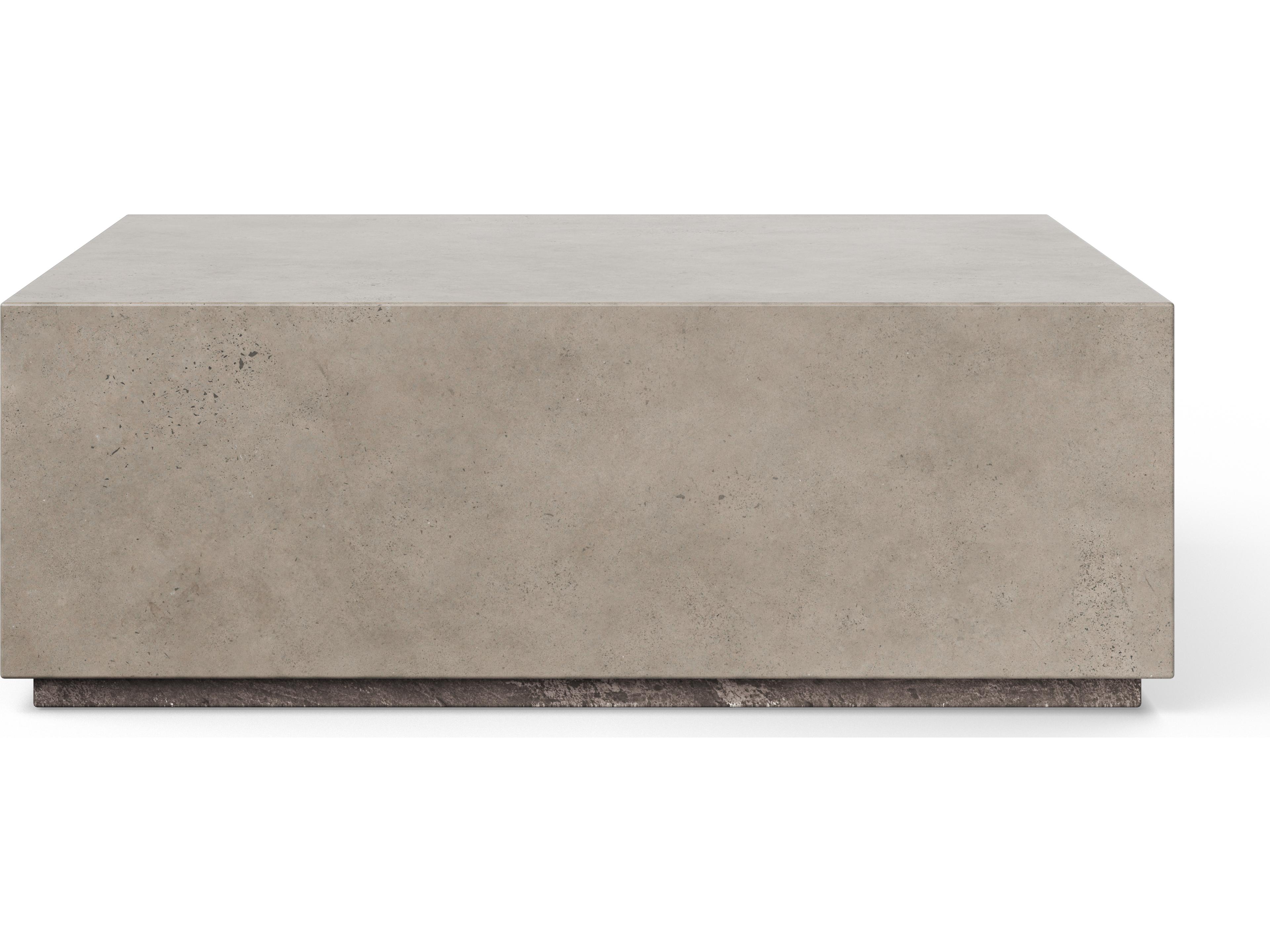 Urbia Outdoor Mixx Dark Grey Concrete Square Coffee Table