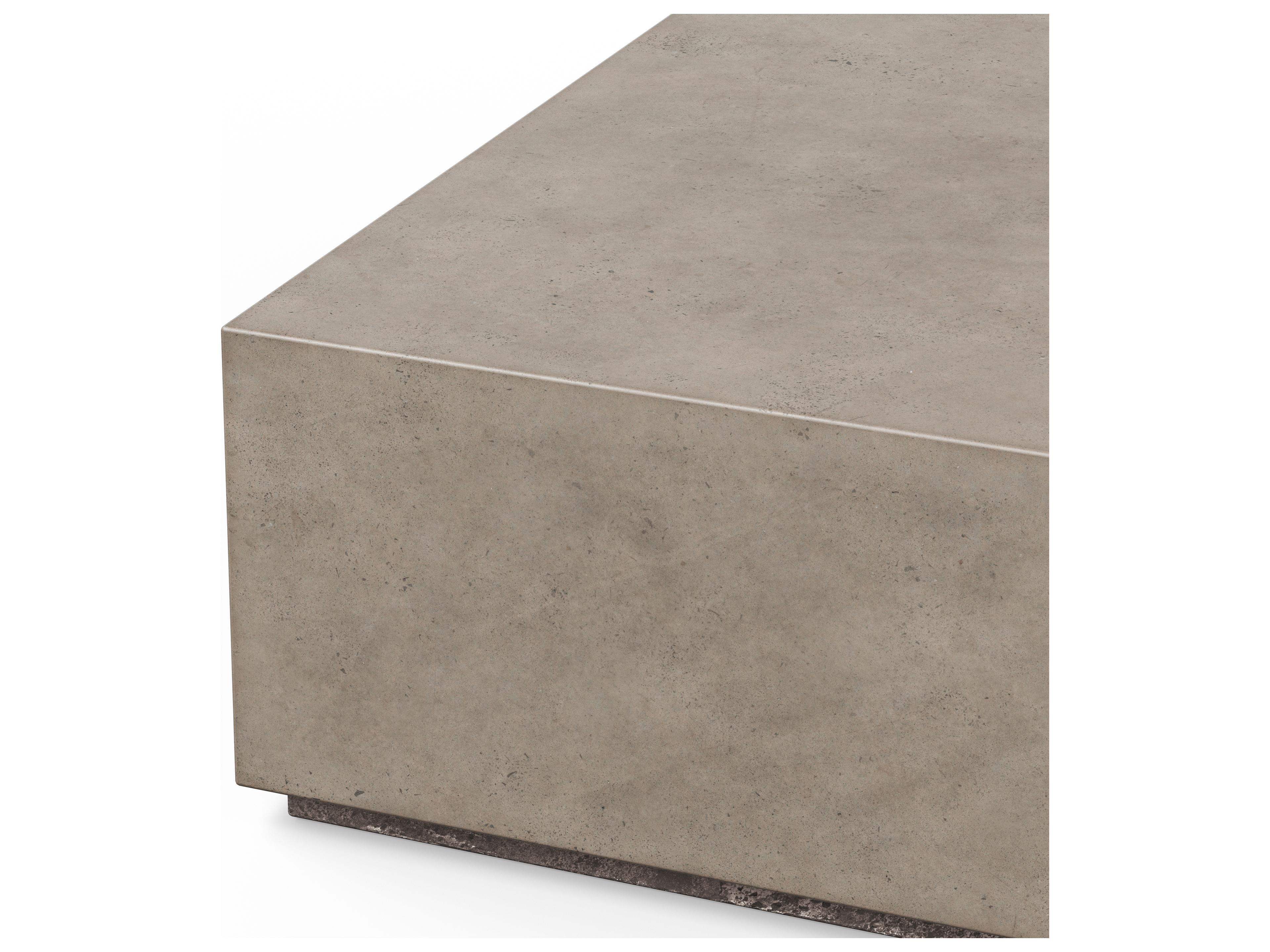 Urbia Outdoor Mixx Dark Grey Concrete Square Coffee Table