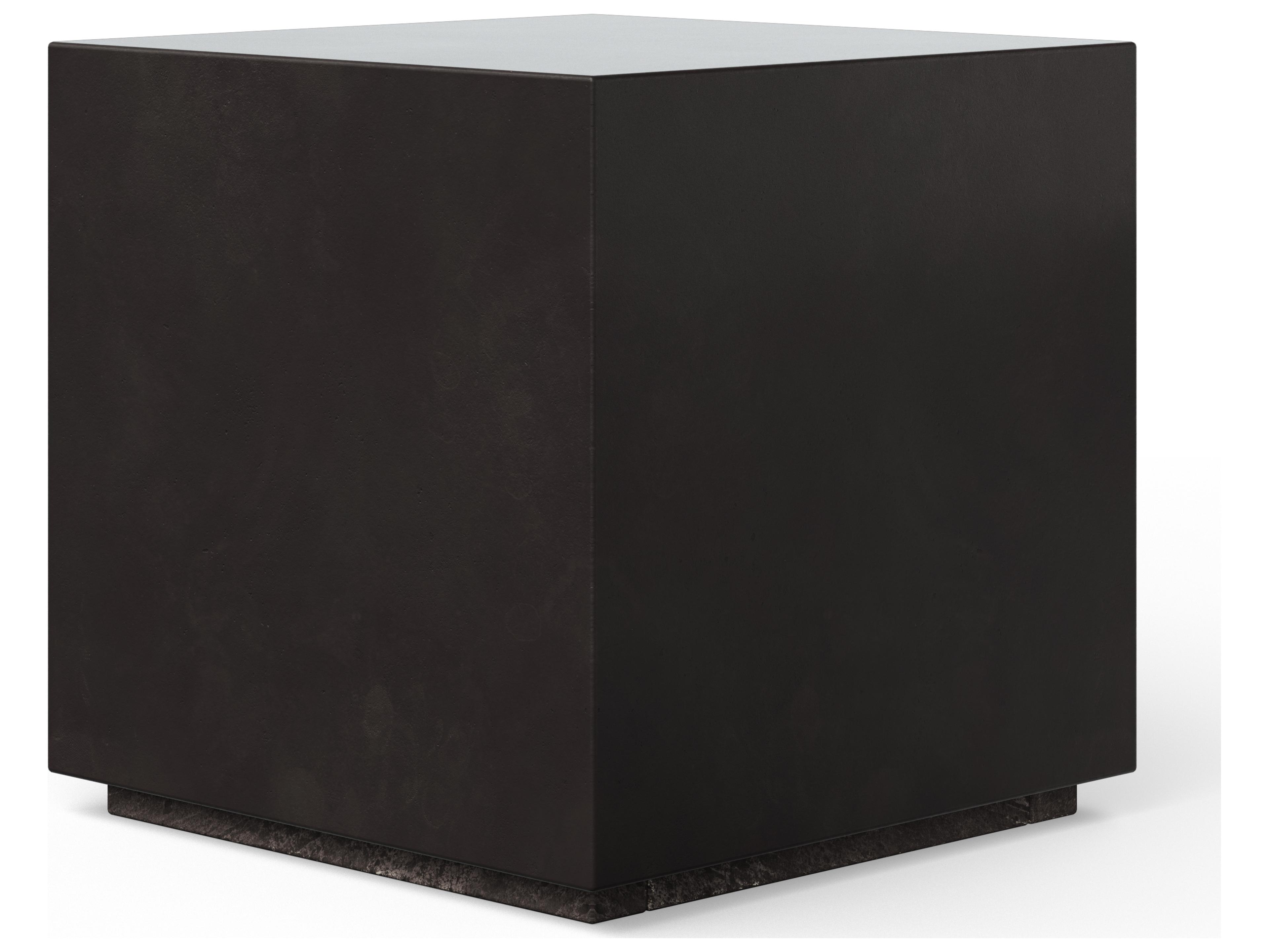 Mixx Bloc End Table in Lava Concrete