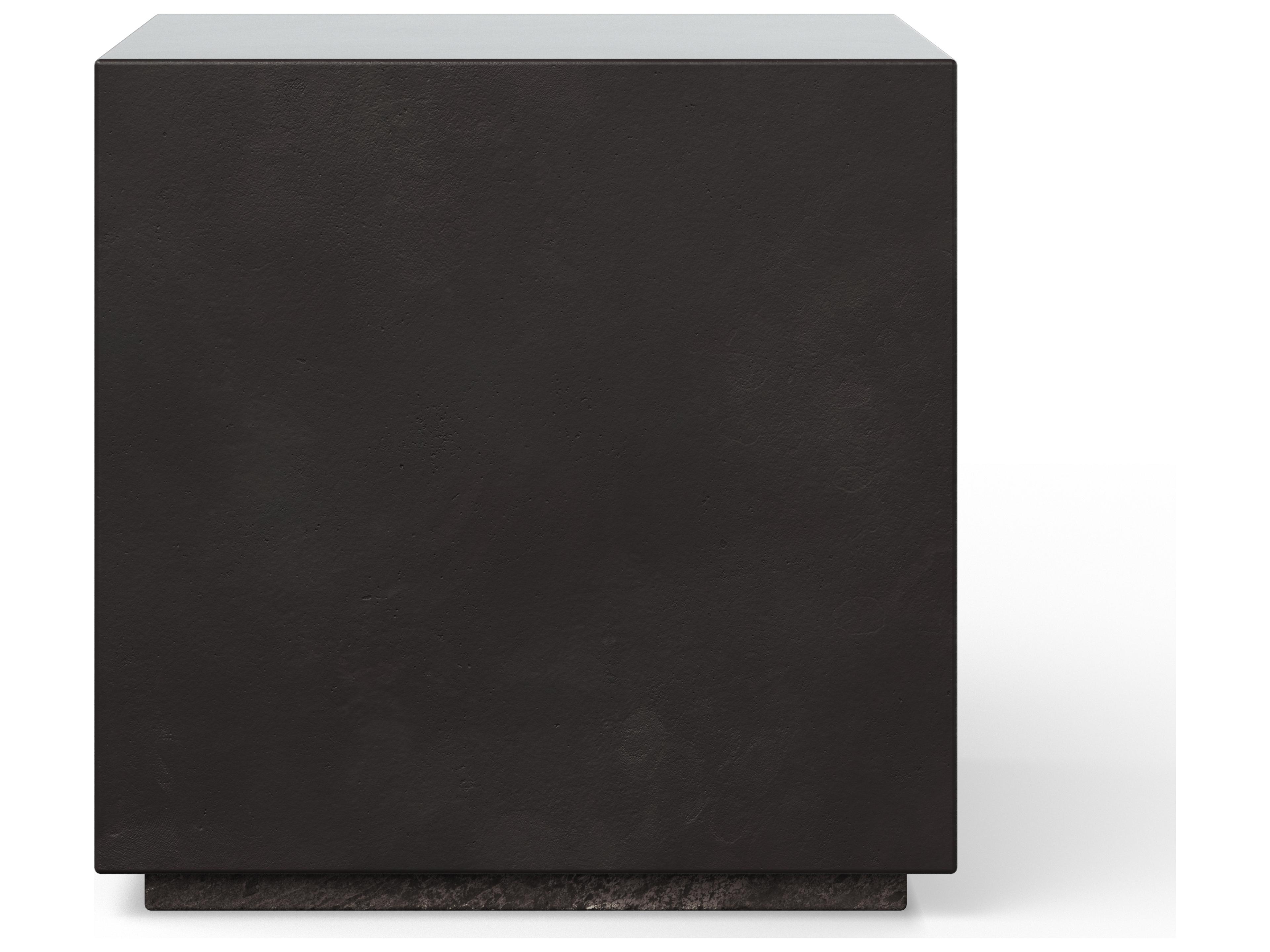 Urbia Outdoor Mixx Lava Concrete Square Garden Stool