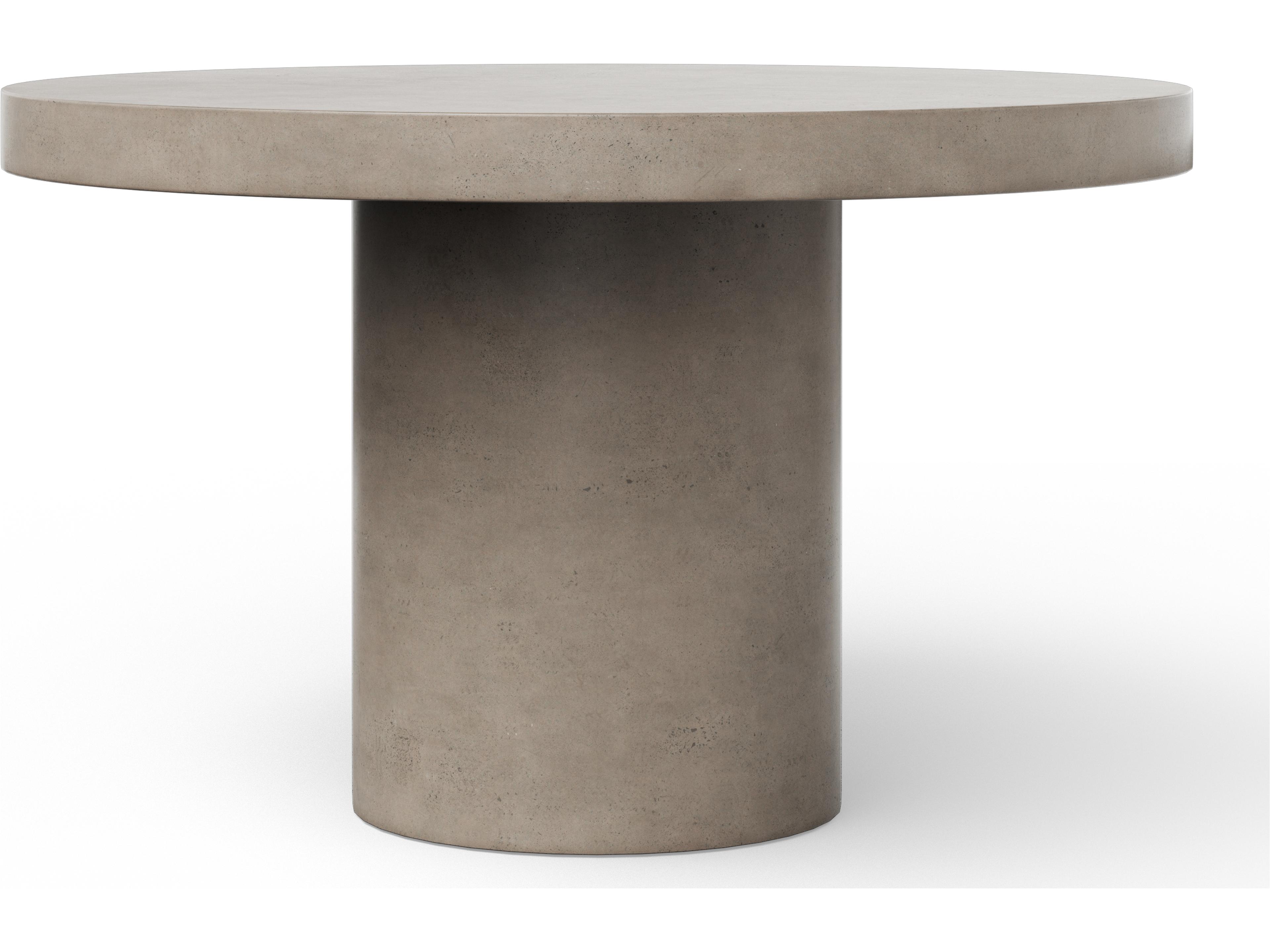 Urbia Outdoor Mixx Circa Dark Grey Concrete Round Counter Table