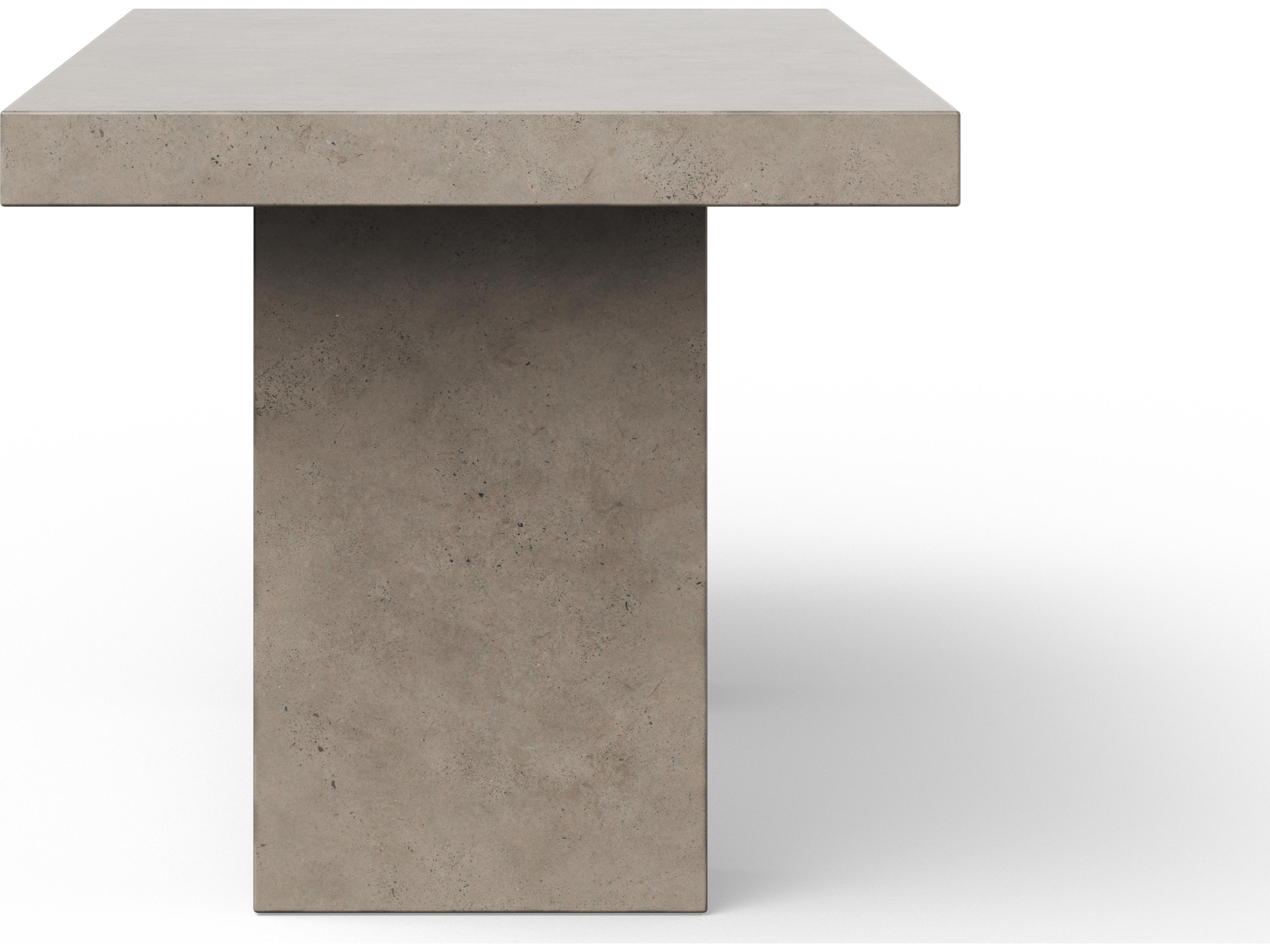 Urbia Outdoor Mixx Dark Grey Concrete Rectangular Counter Table