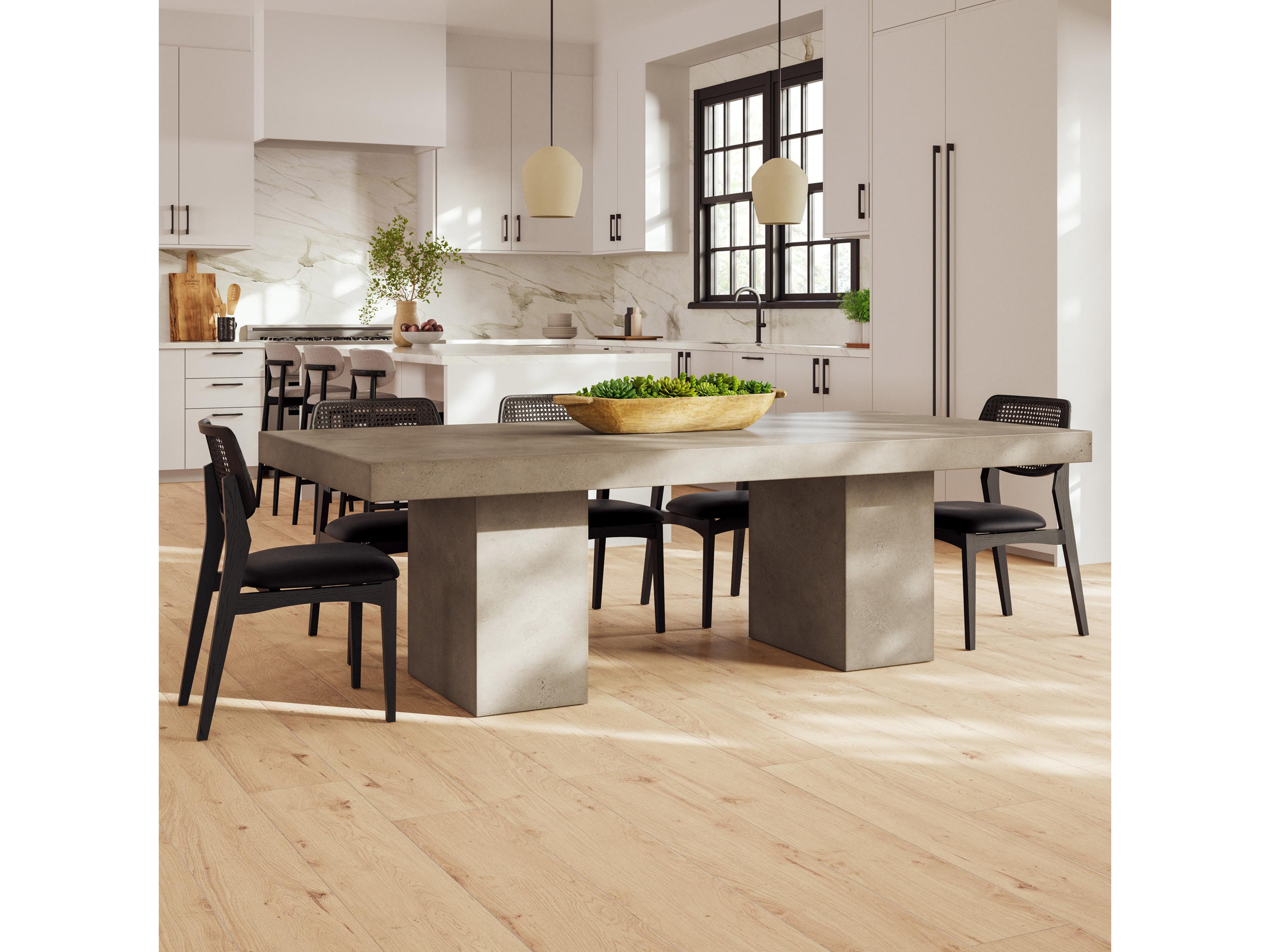 Urbia Outdoor Mixx Dark Grey Concrete Rectangular Dining Table