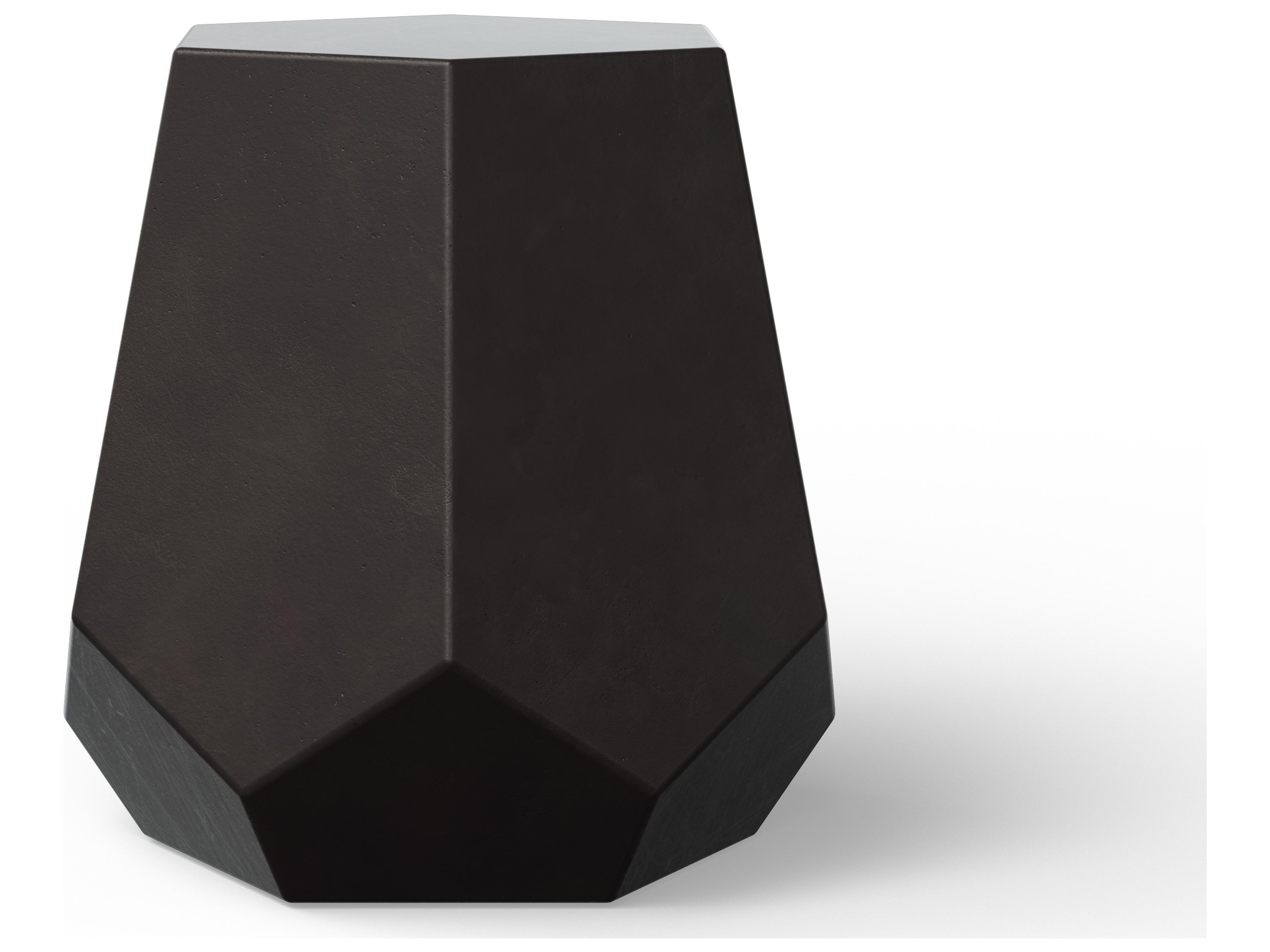 Urbia Outdoor Mixx Lava Concrete Garden Stool