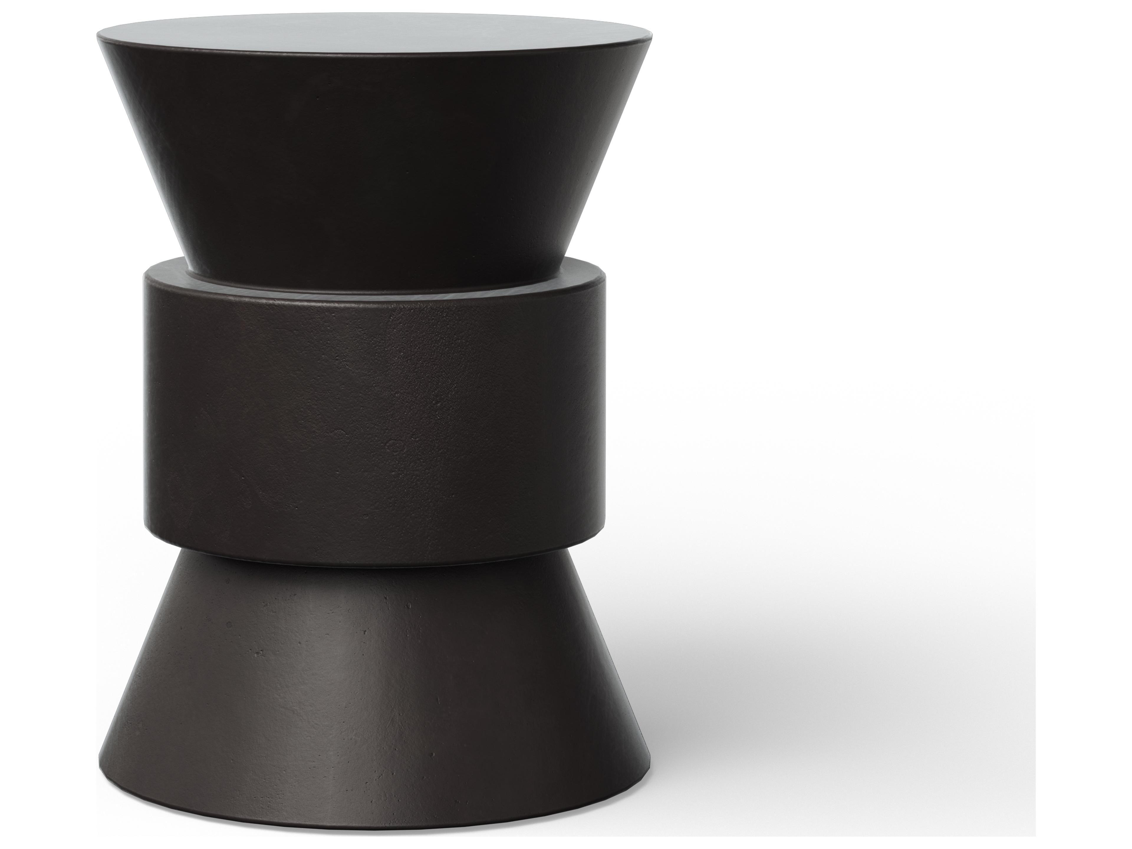 Urbia Outdoor Mixx Lava Concrete Garden Stool