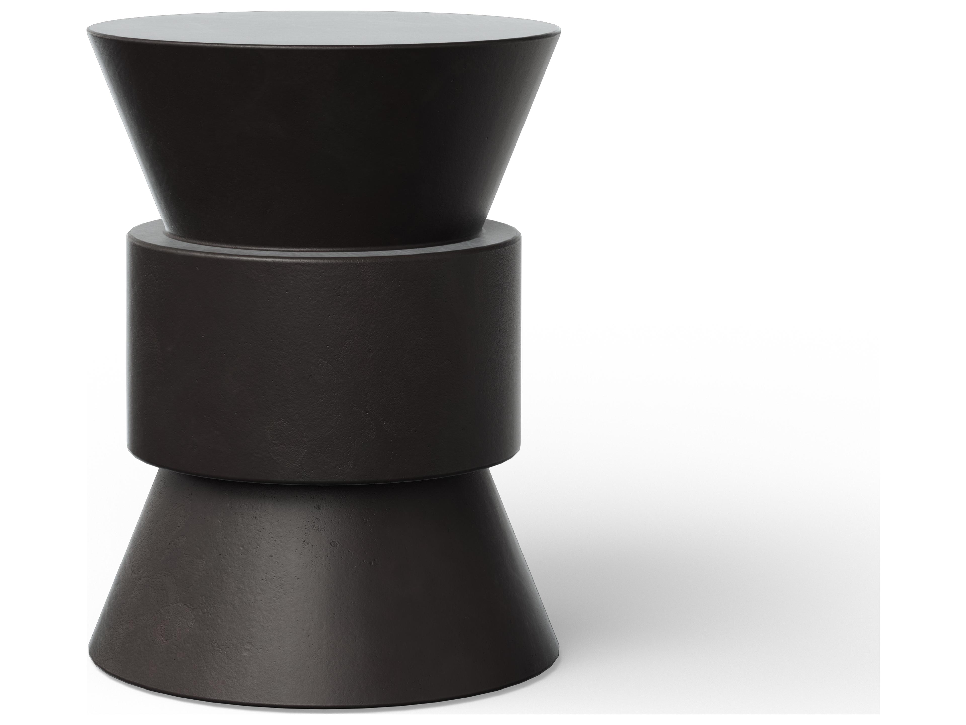 Urbia Outdoor Mixx Lava Concrete Garden Stool