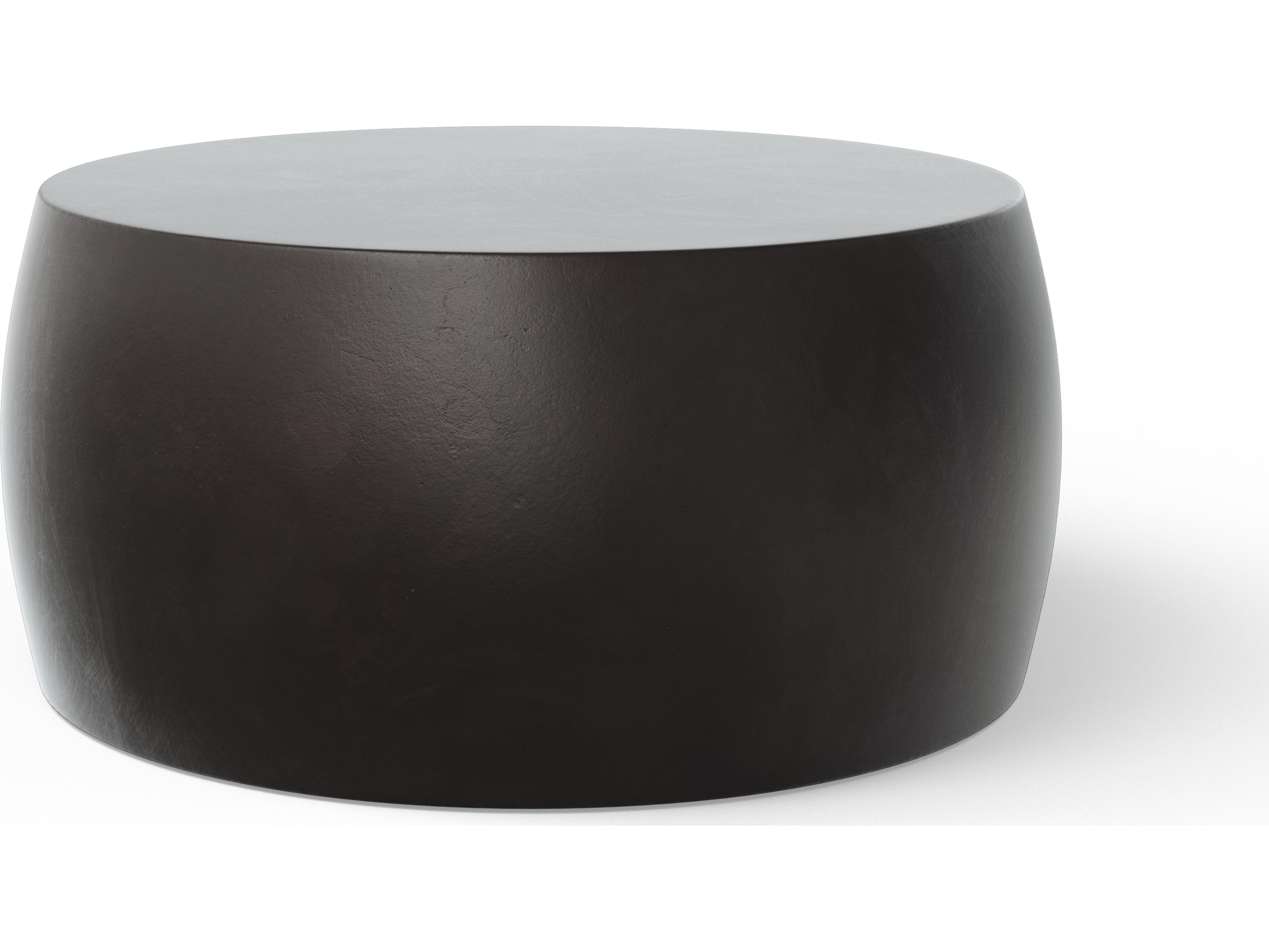 Urbia Outdoor Mixx Lava Concrete Oval Coffee Table