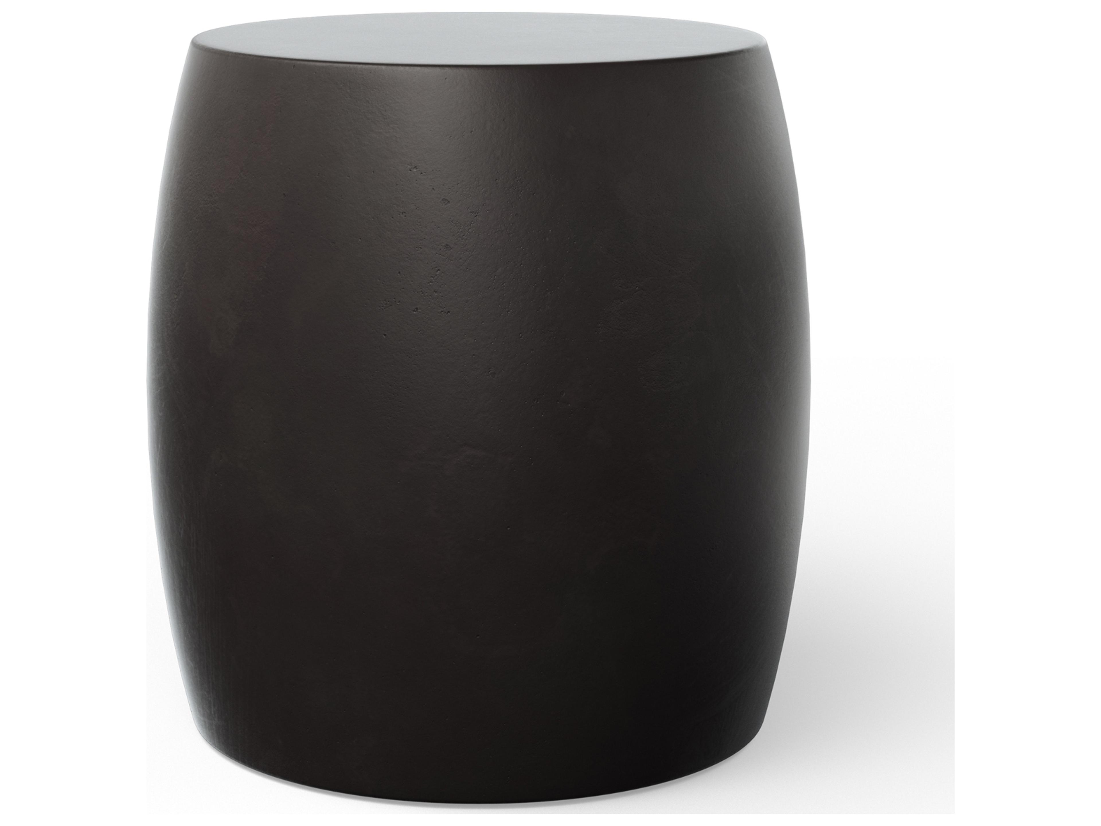 Urbia Outdoor Mixx Lava Concrete Round Garden Stool