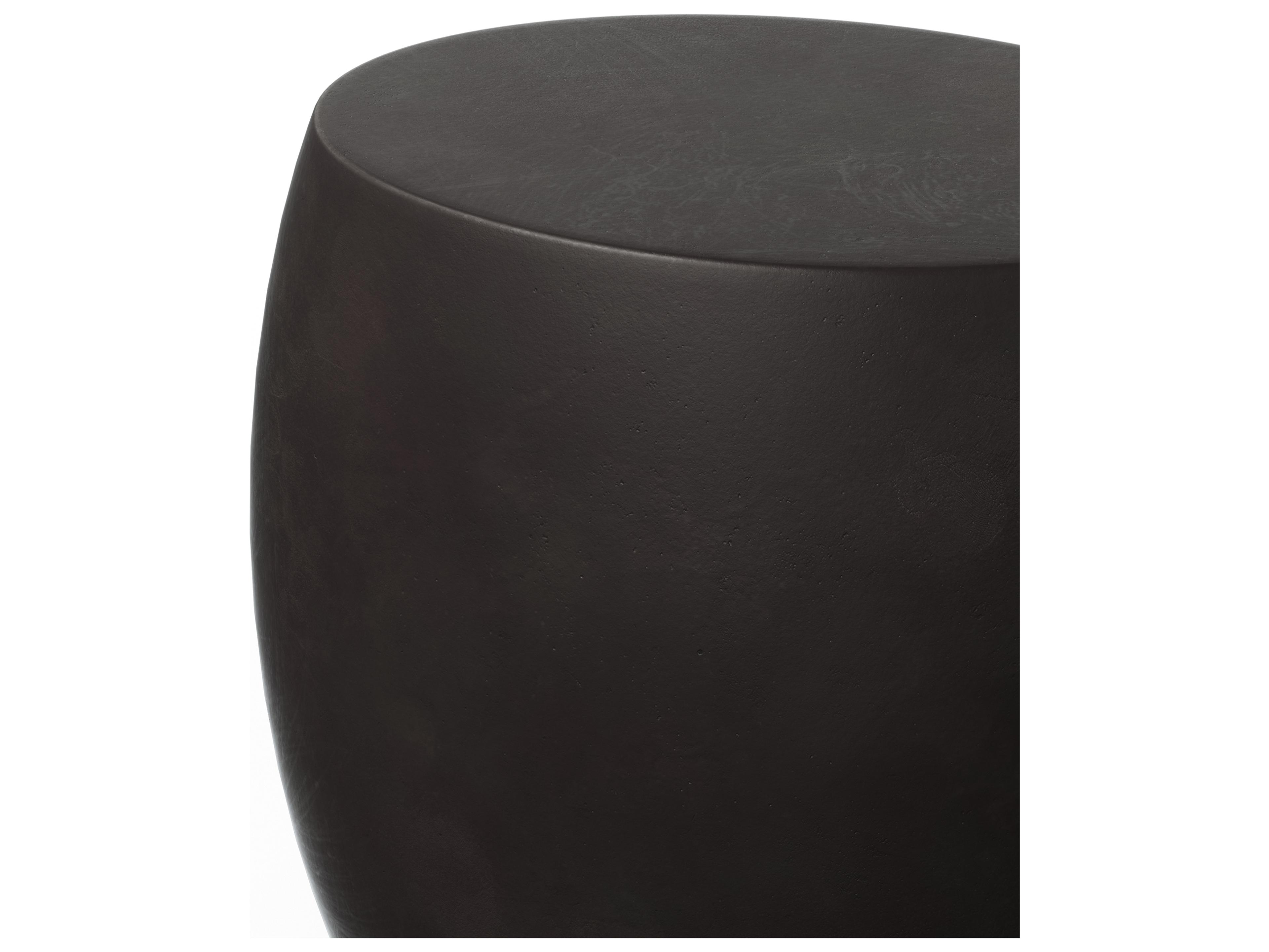 Urbia Outdoor Mixx Lava Concrete Round Garden Stool
