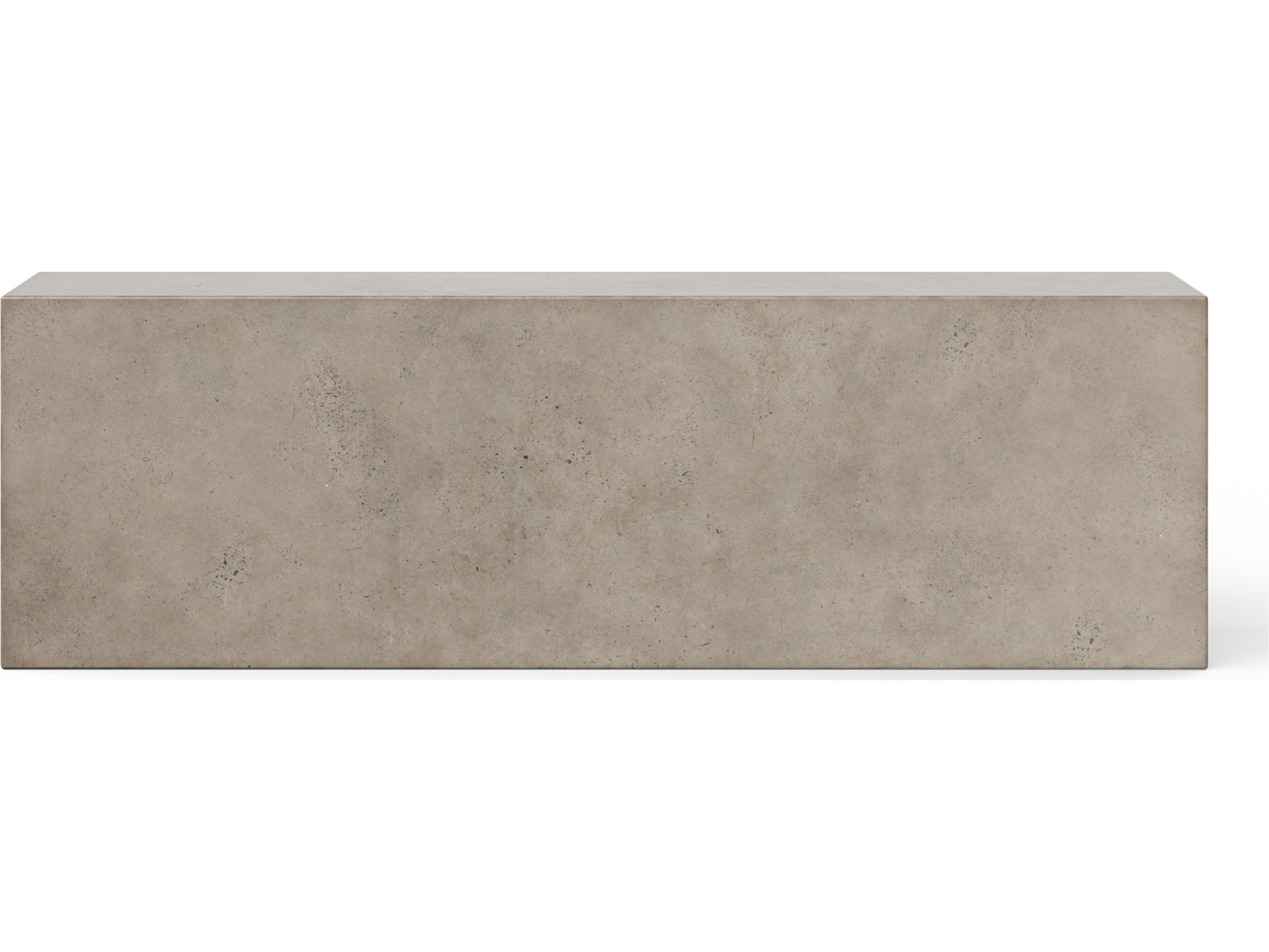 Mixx Dark Grey Concrete Bench