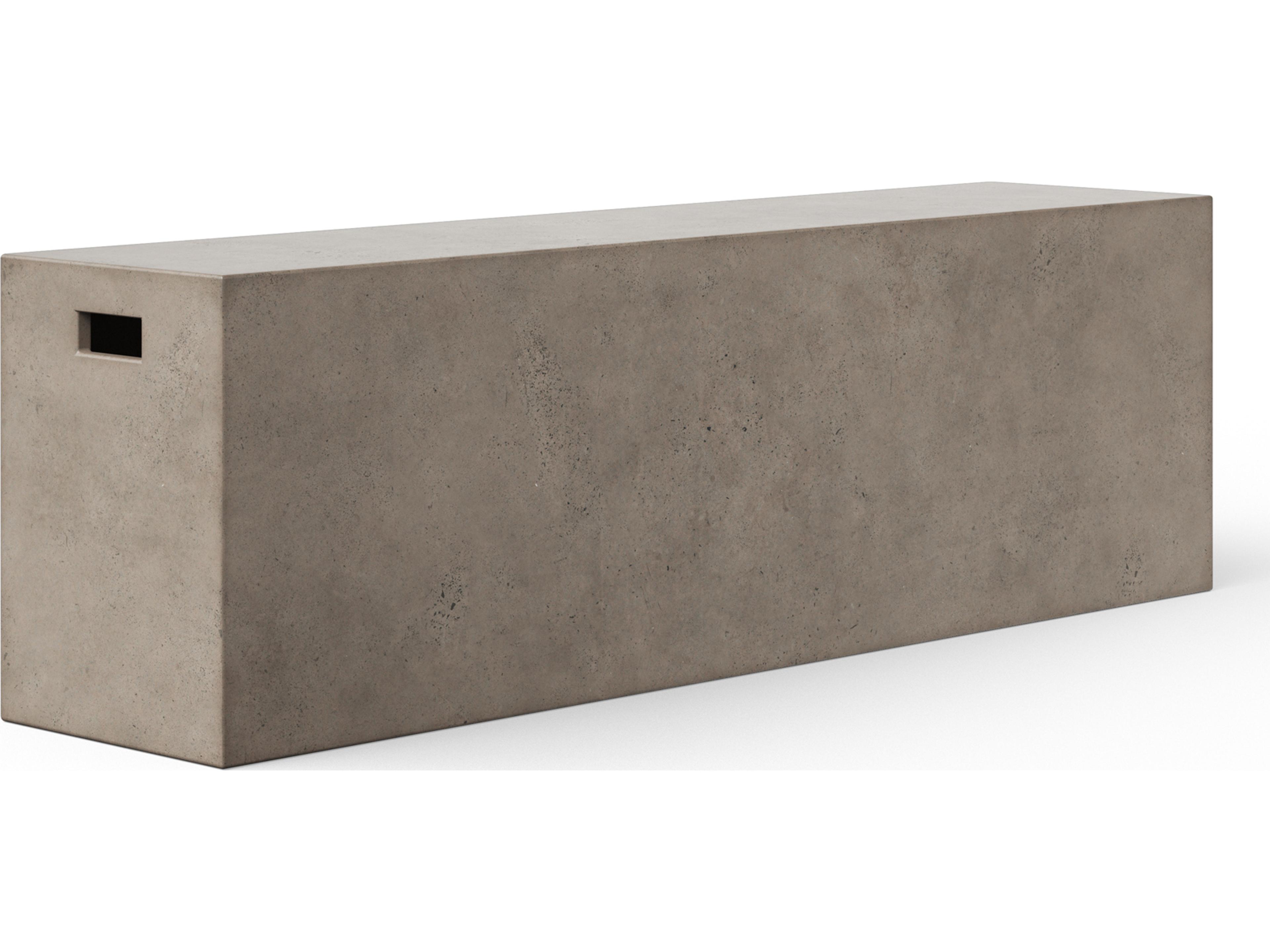 Urbia Outdoor Mixx Dark Grey Concrete Bench