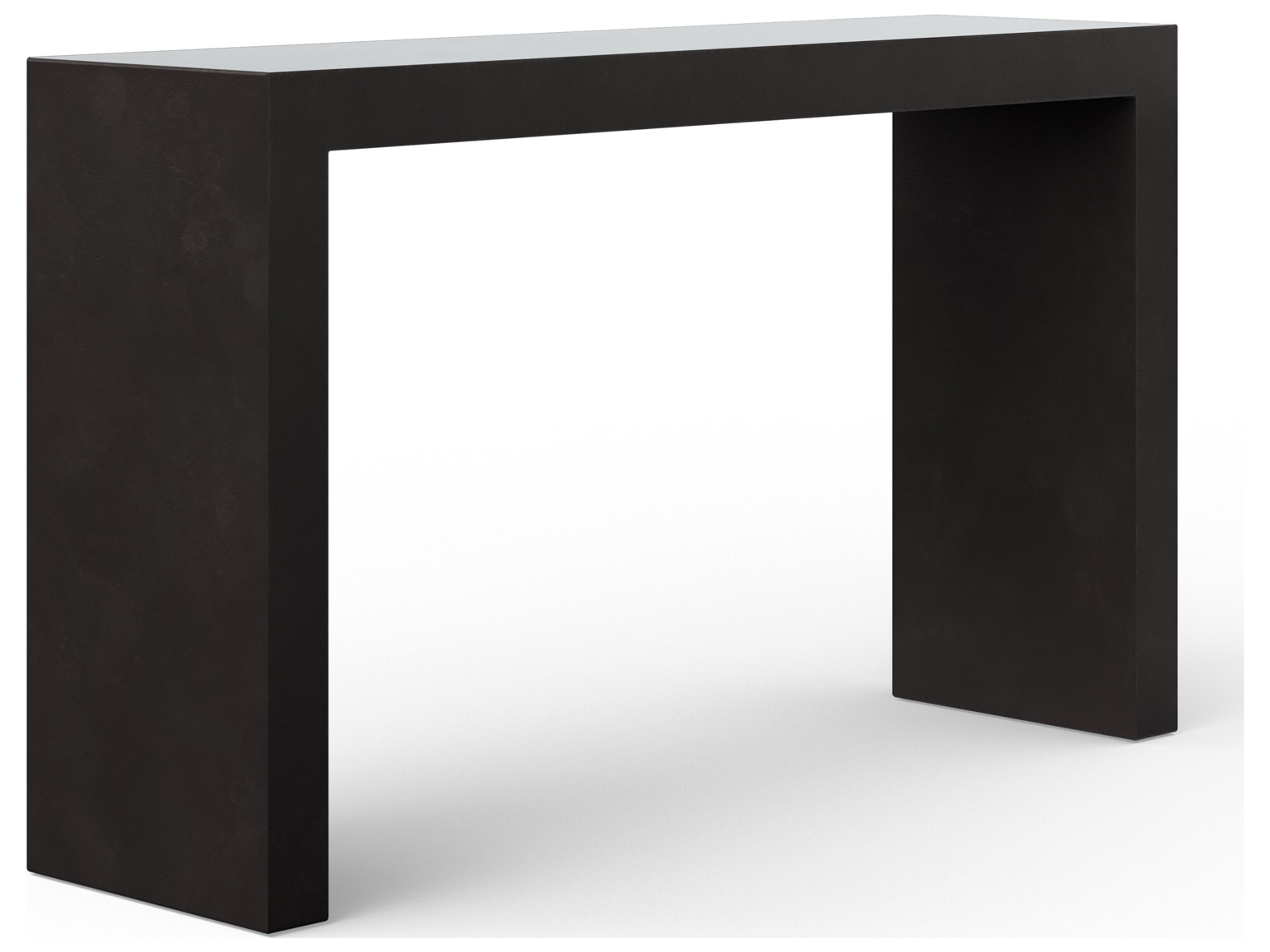 Urbia Outdoor Mixx Lava Concrete Rectangular Console Table