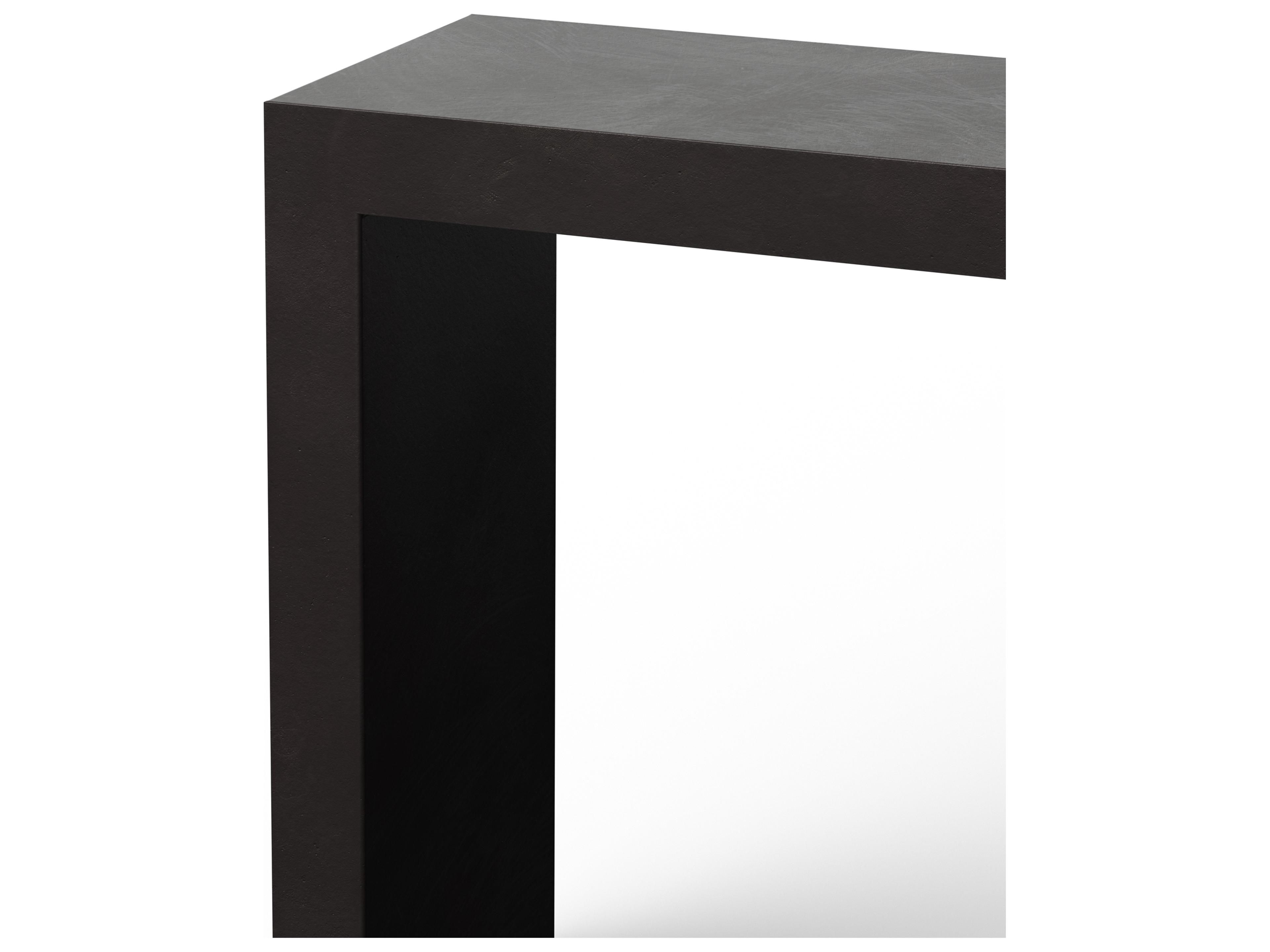 Urbia Outdoor Mixx Lava Concrete Rectangular Console Table