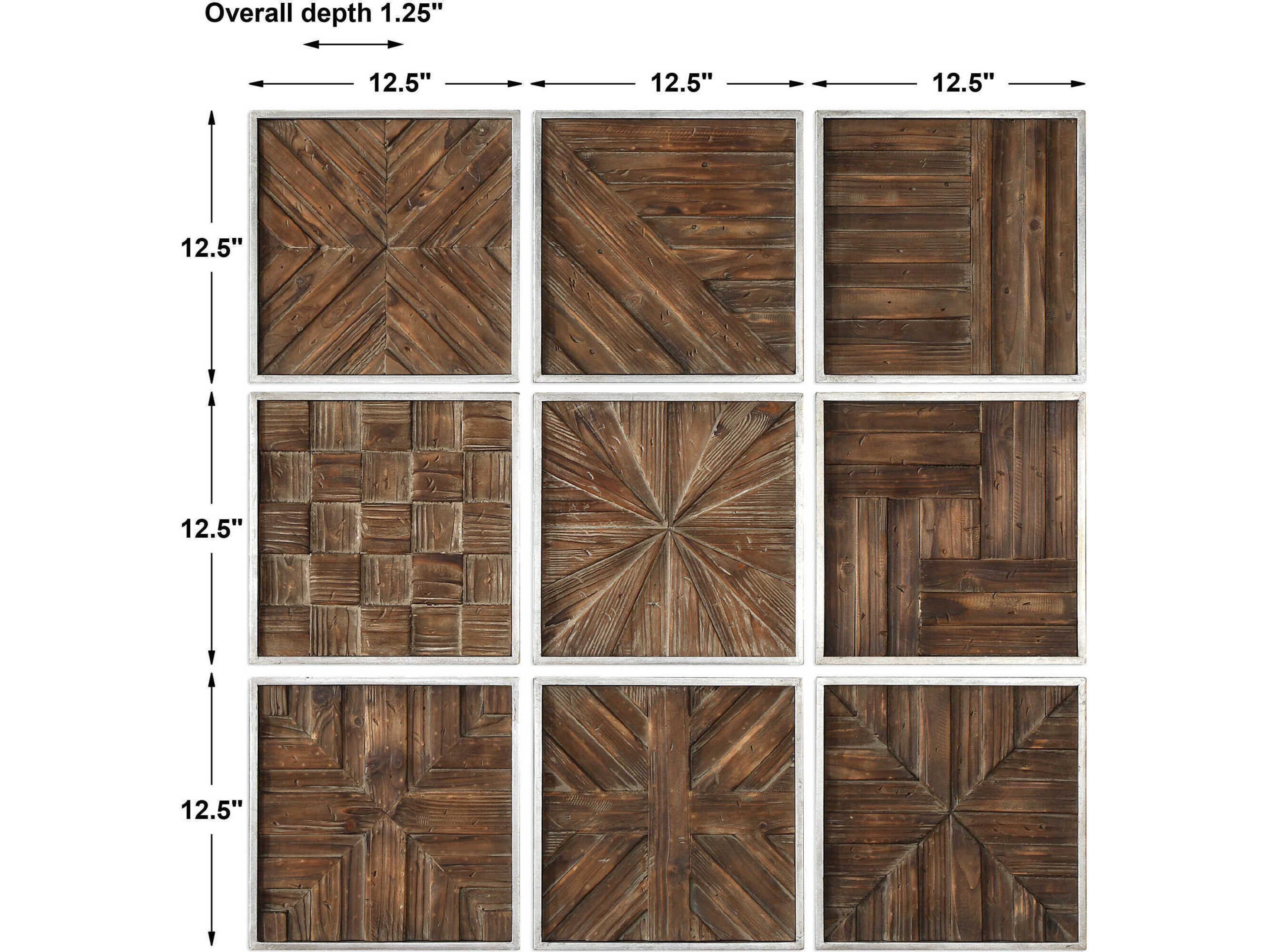 Uttermost Bryndle Wood Wall Art