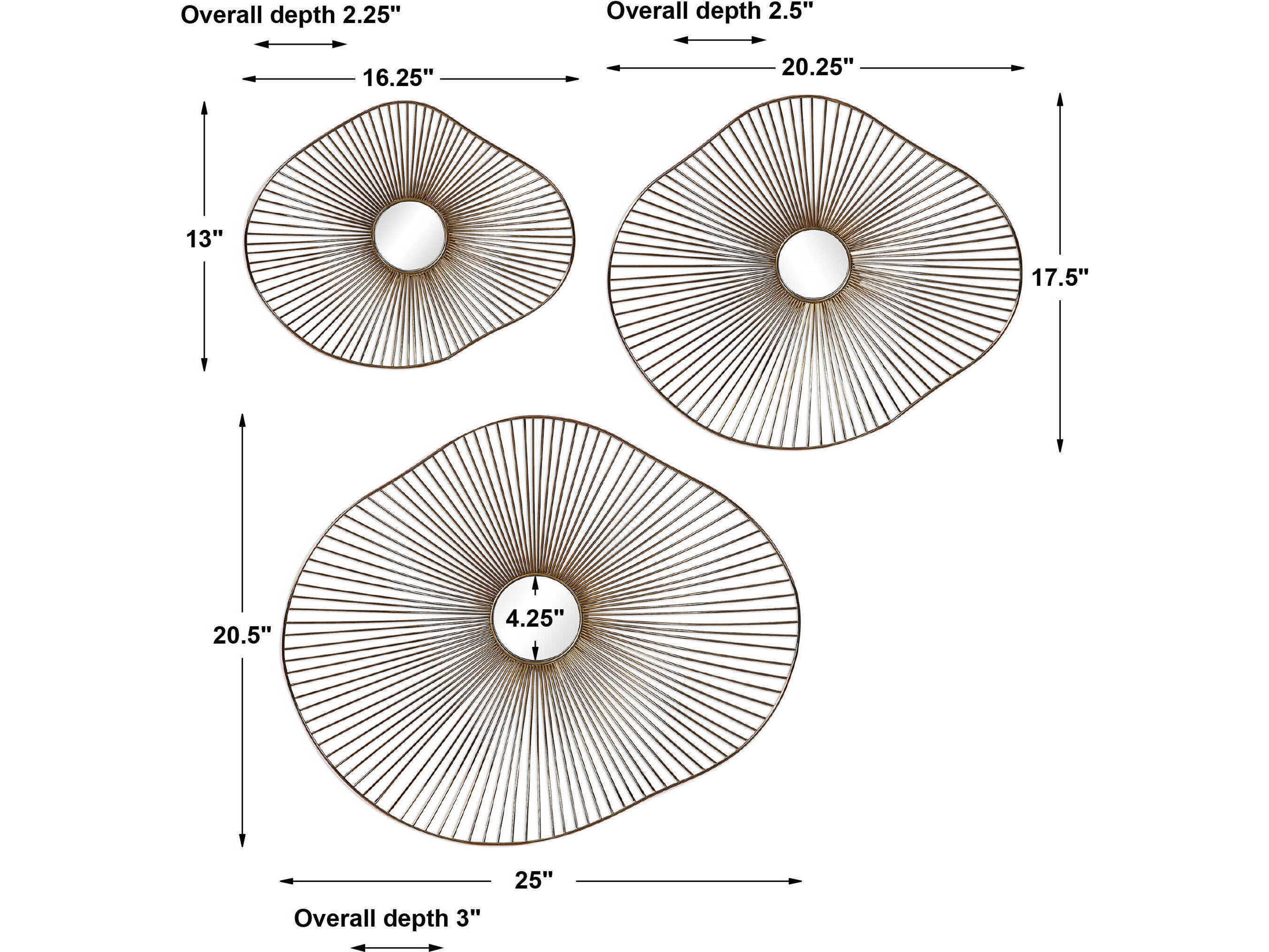 Uttermost Avarie Metal Wall Art