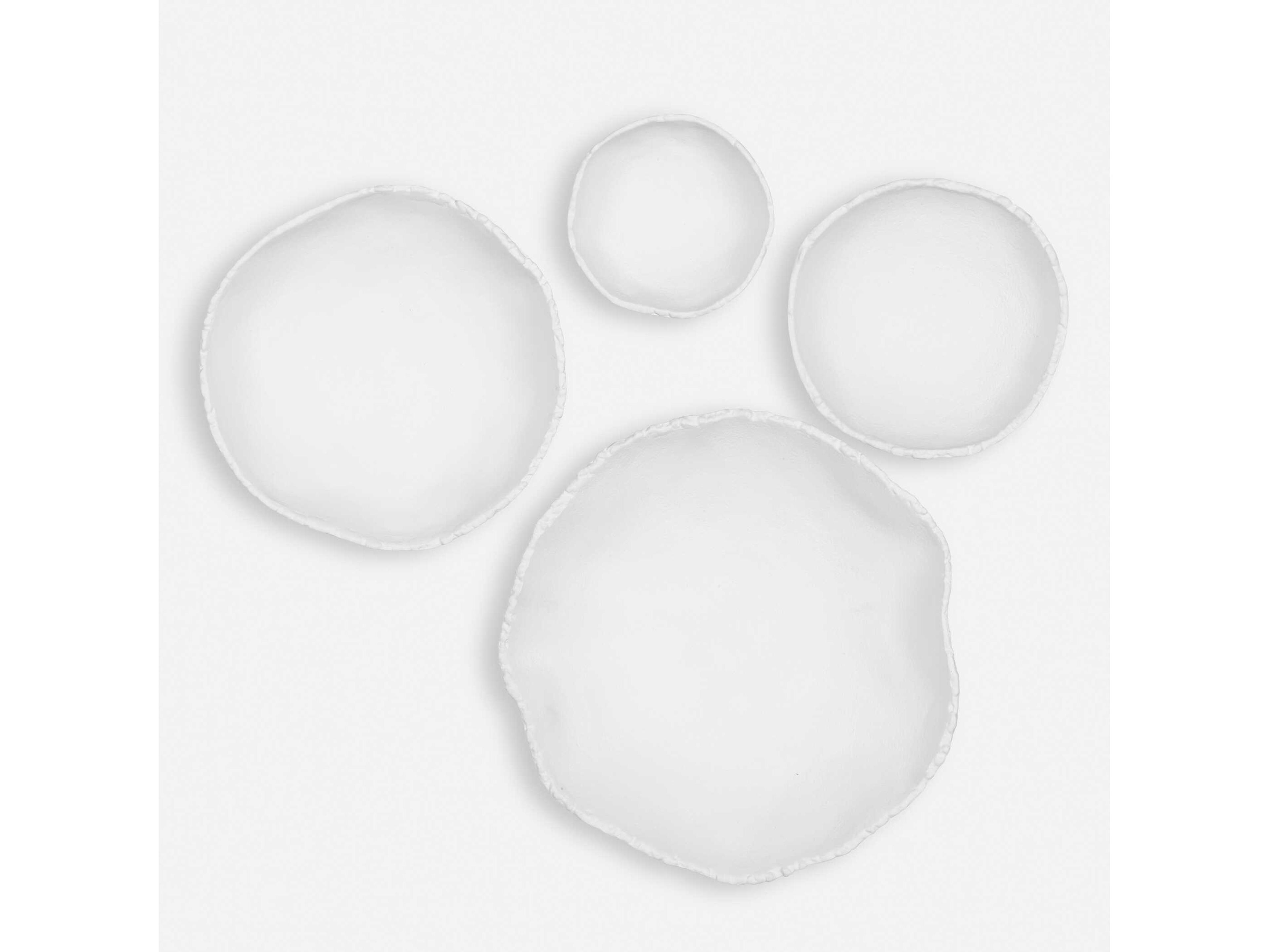 Lucky Coins Metal Wall Art Set of 4